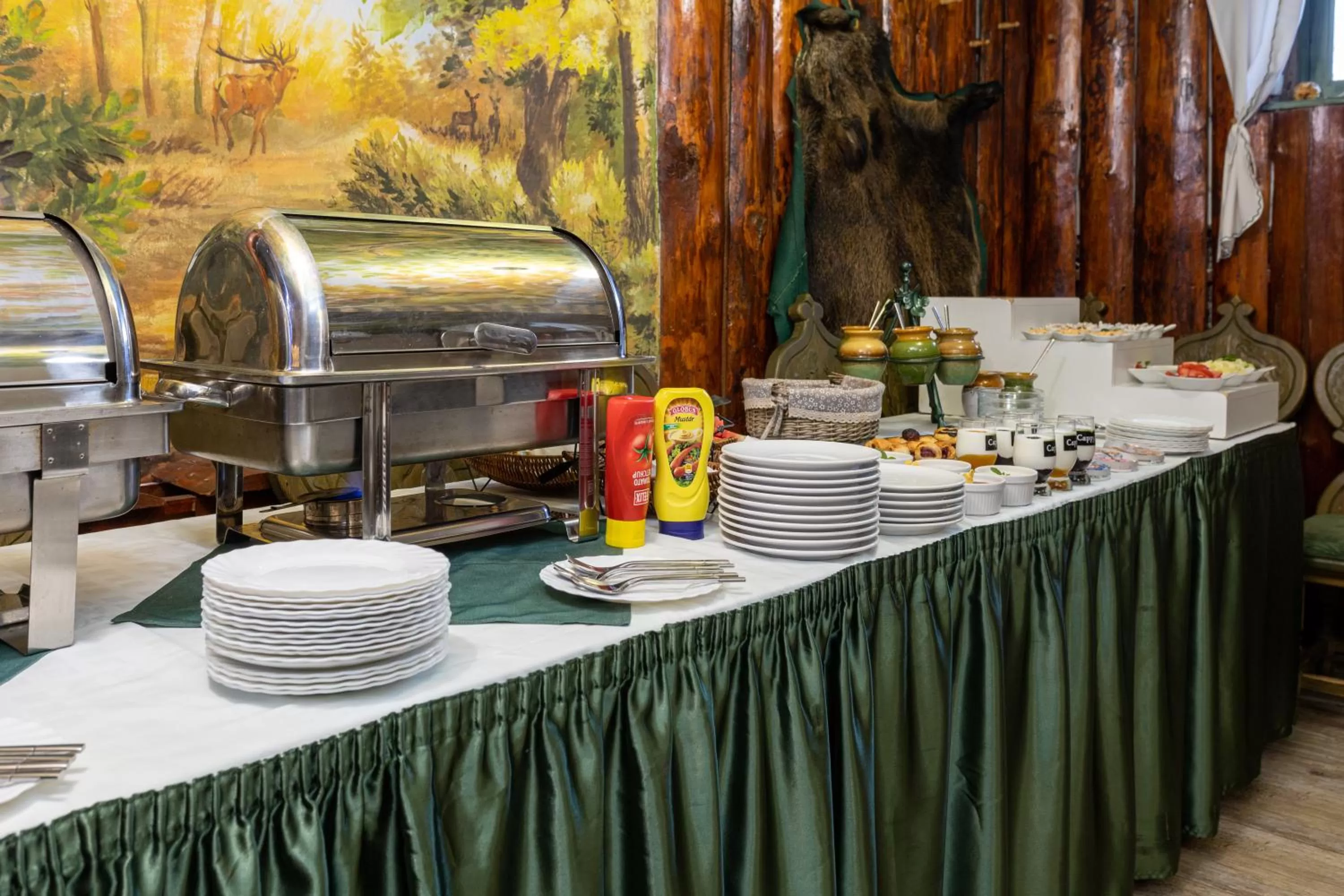 Buffet breakfast in Illés Hotel