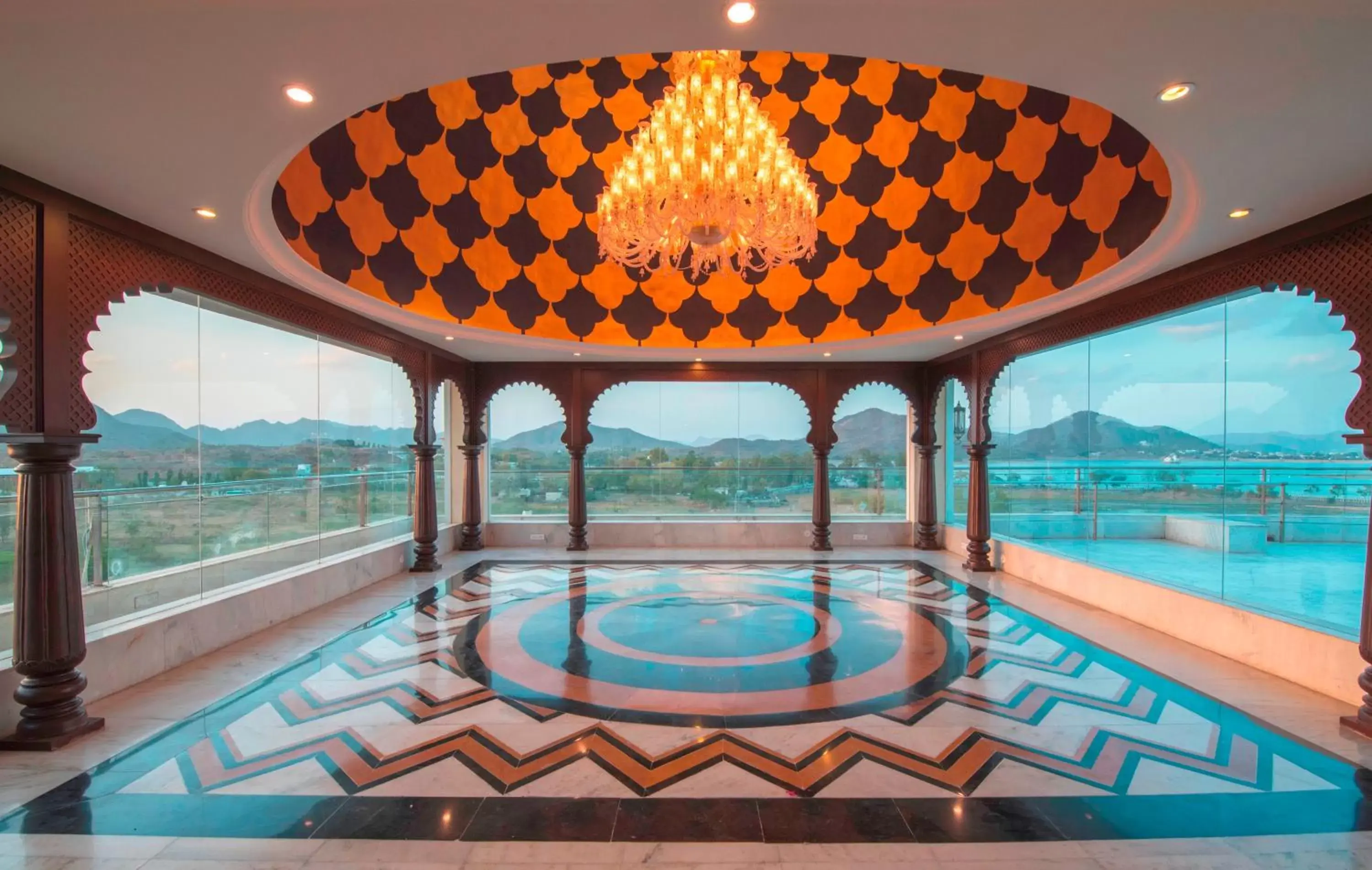 Banquet/Function facilities, Swimming Pool in Radisson Blu Udaipur Palace Resort & Spa