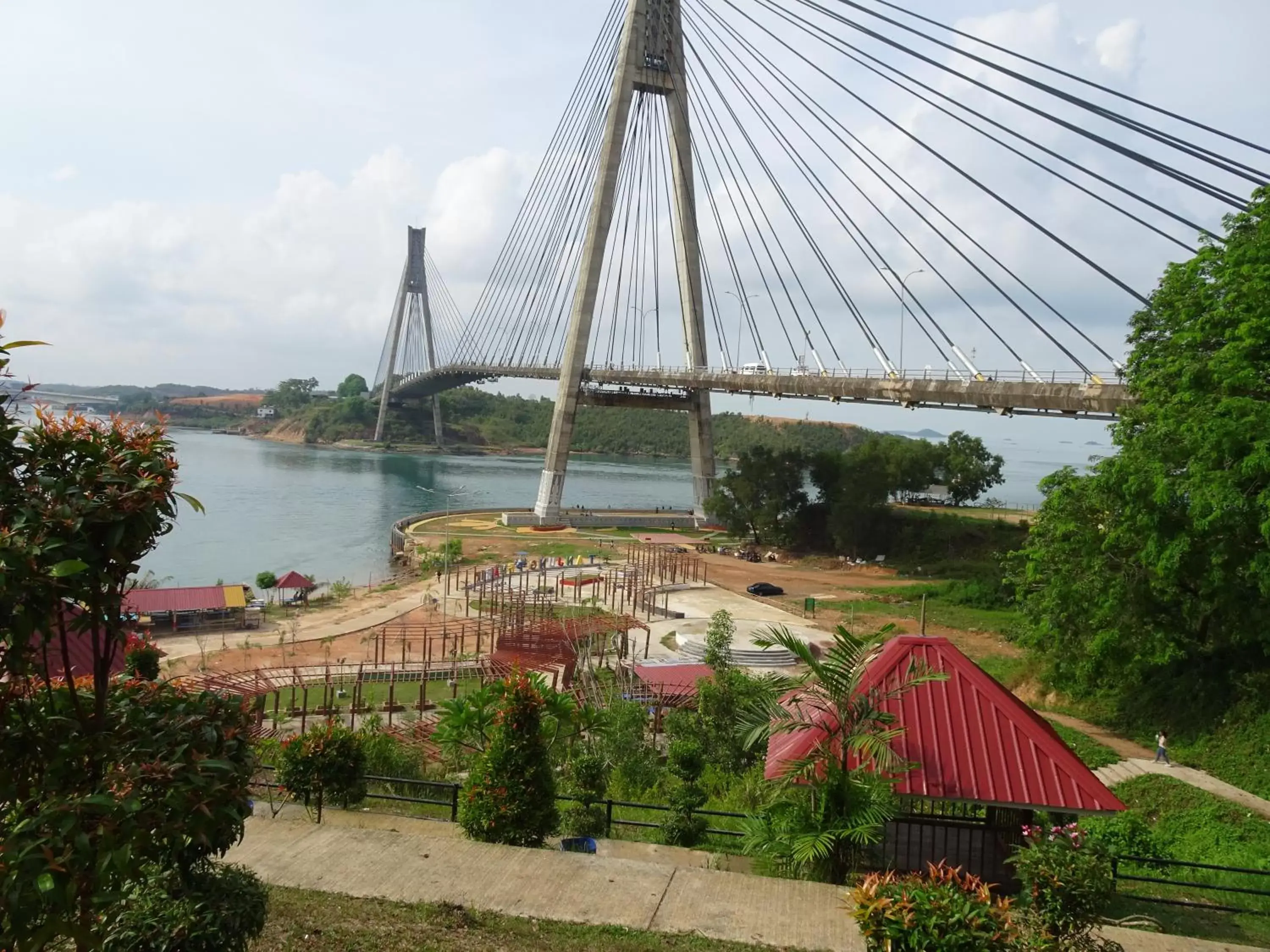River view in OS Hotel Batu Aji Batam