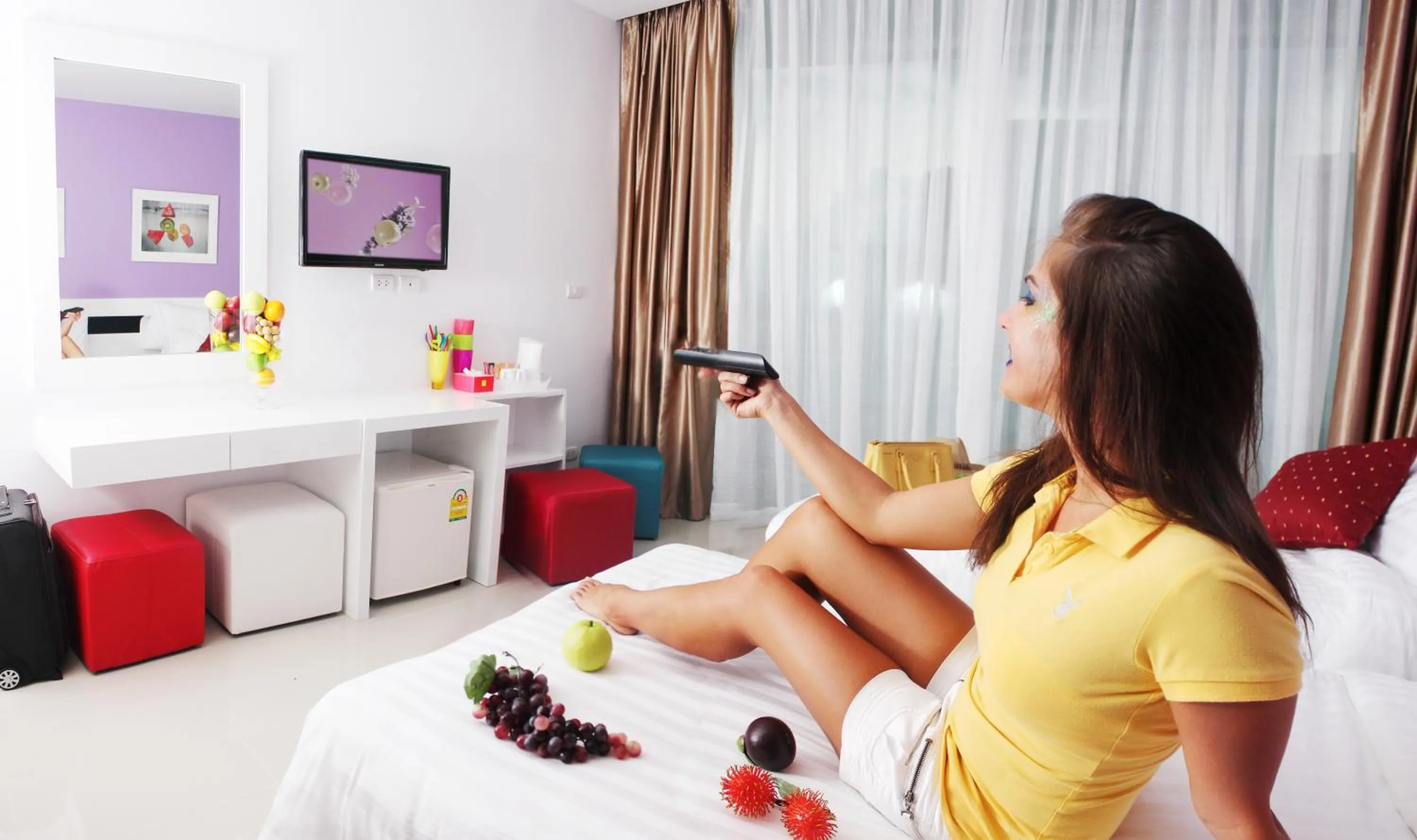 Bed in The Frutta Boutique