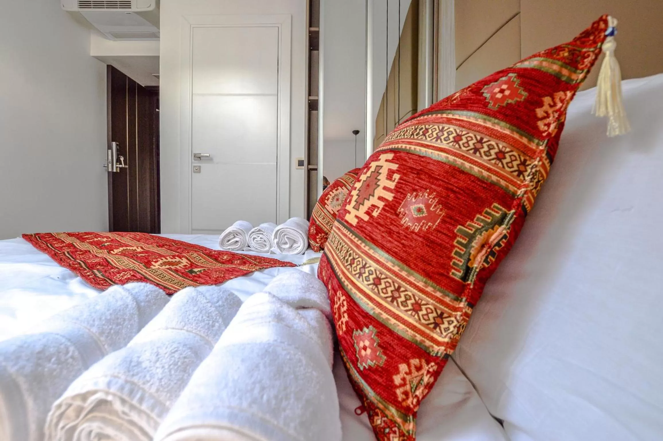 Decorative detail, Bed in Heritage Hotel Gate of Sarajevo