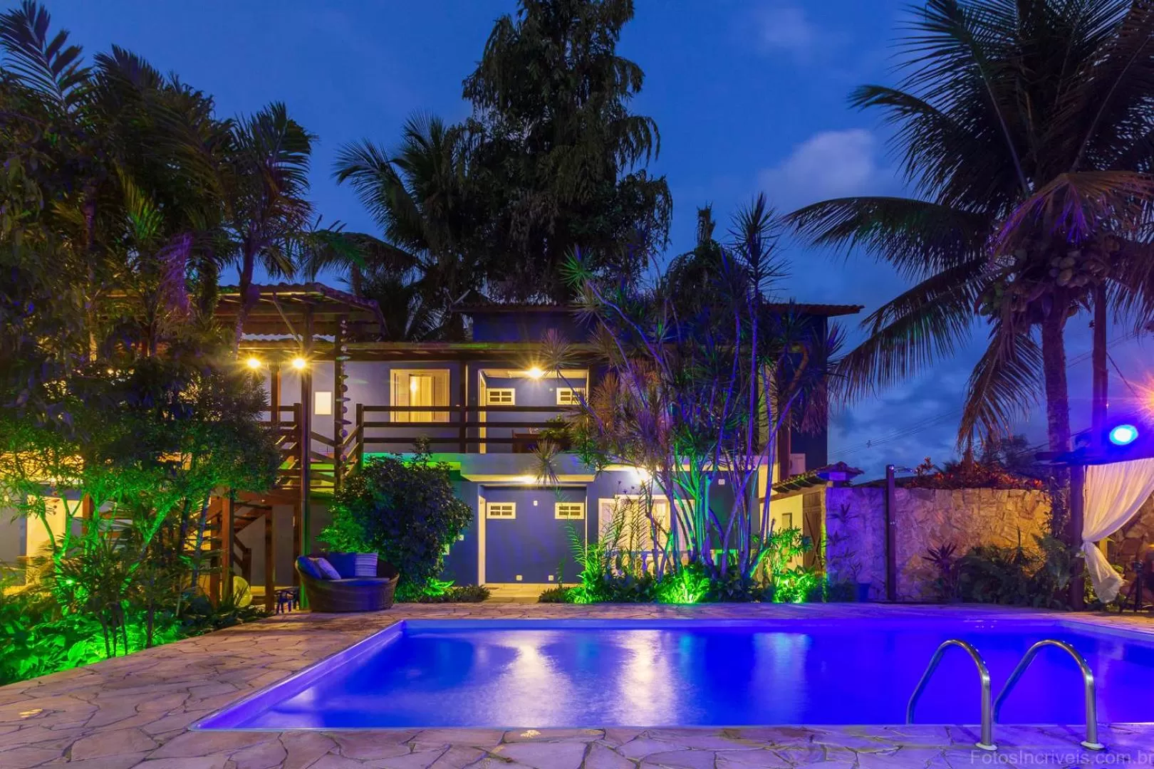 Night in Estrela do Mar Paraty