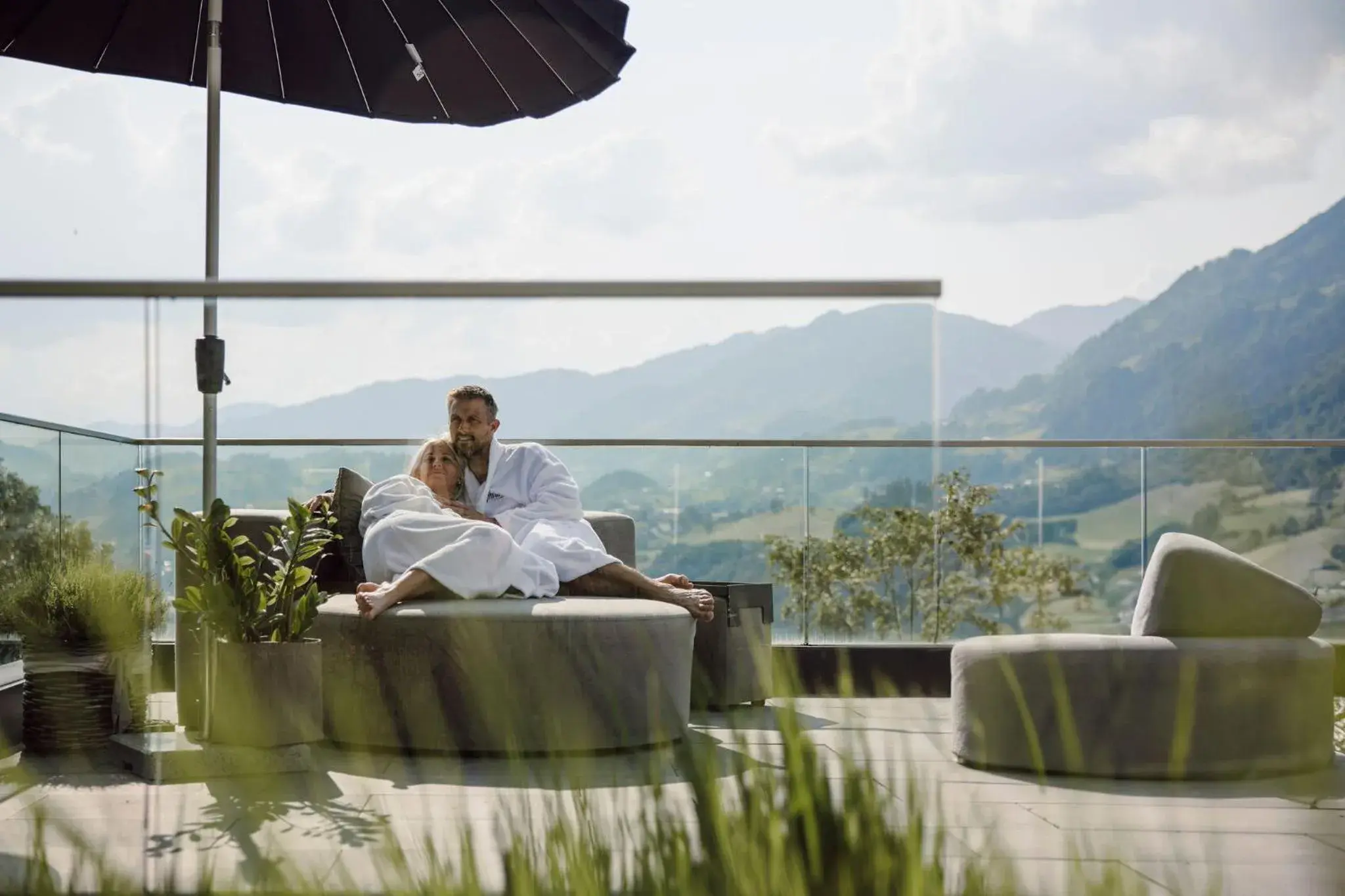 Balcony/Terrace in Alpina Family, Spa & Sporthotel