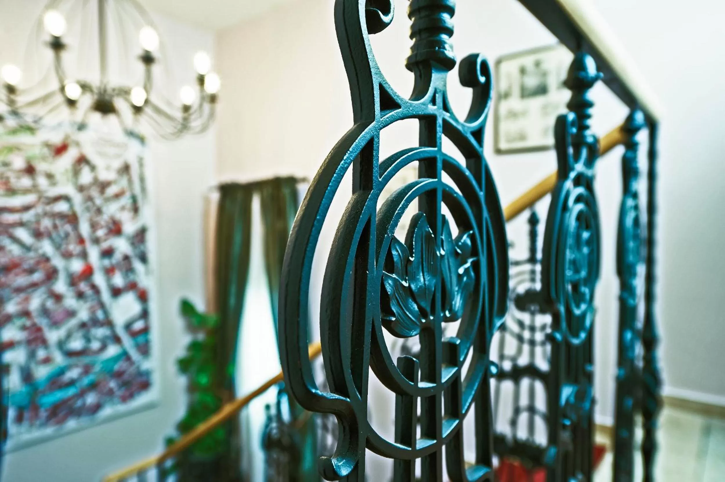 Decorative detail in Hotel Elch