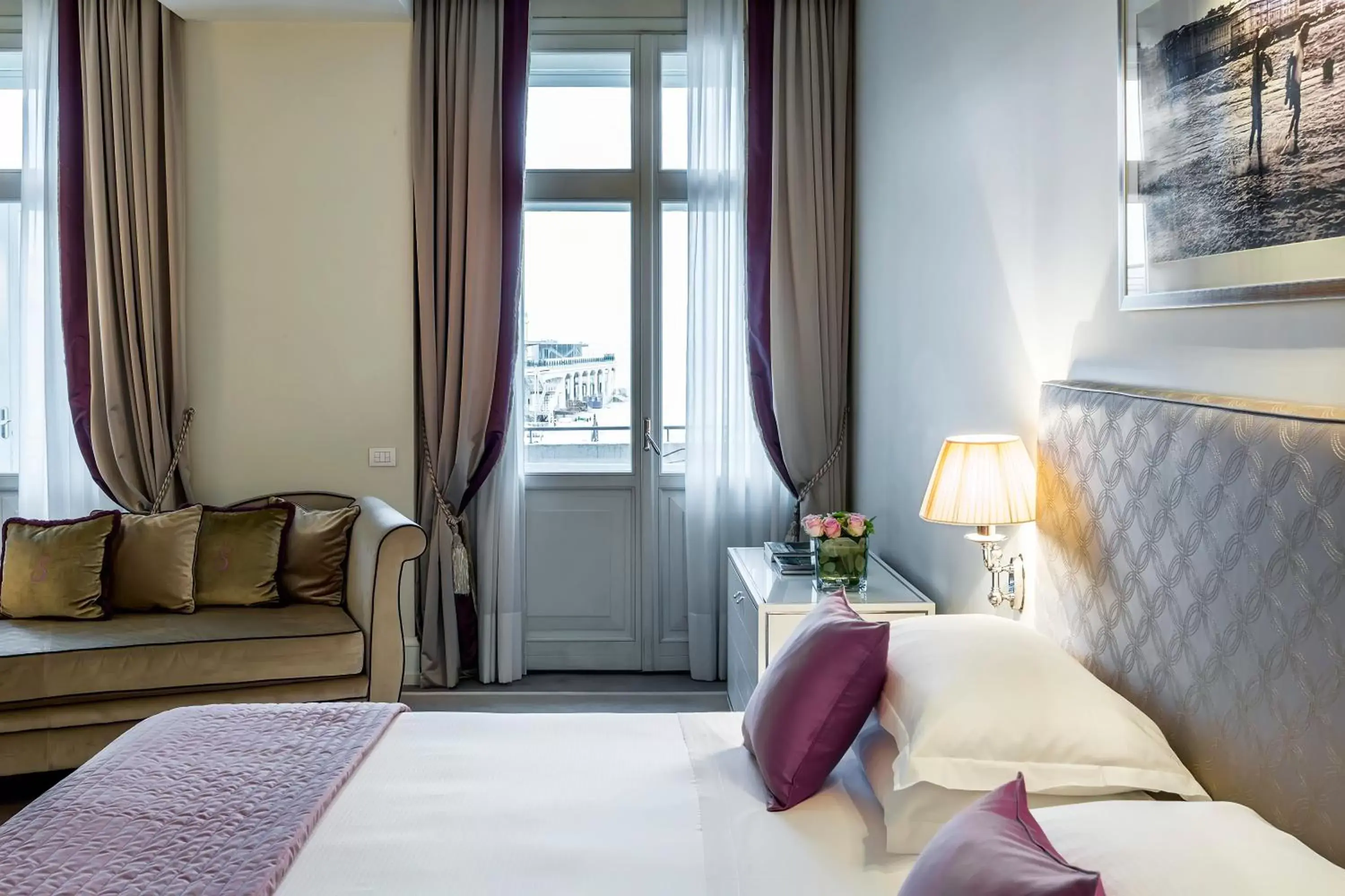 Photo of the whole room, Bed in Savoia Excelsior Palace Trieste - Starhotels Collezione