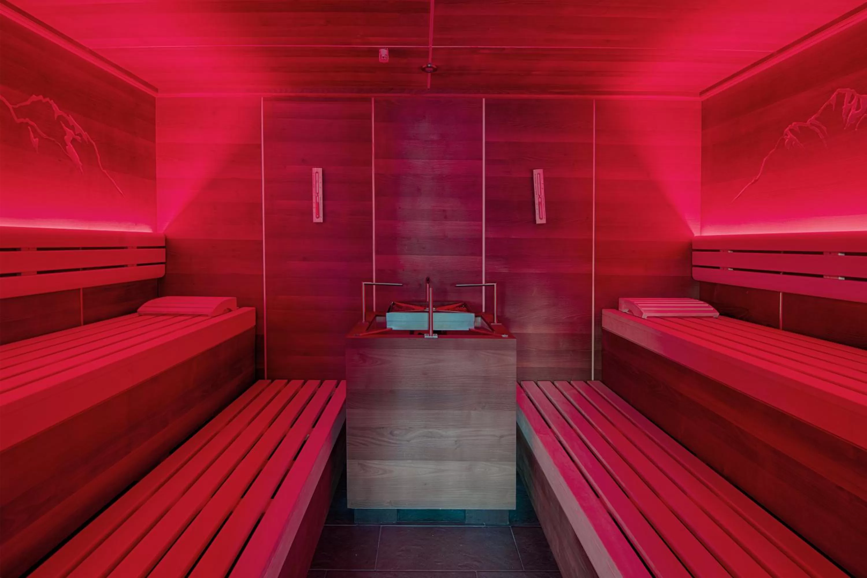 Sauna in K1 Mountain Chalet - Luxury Apartements