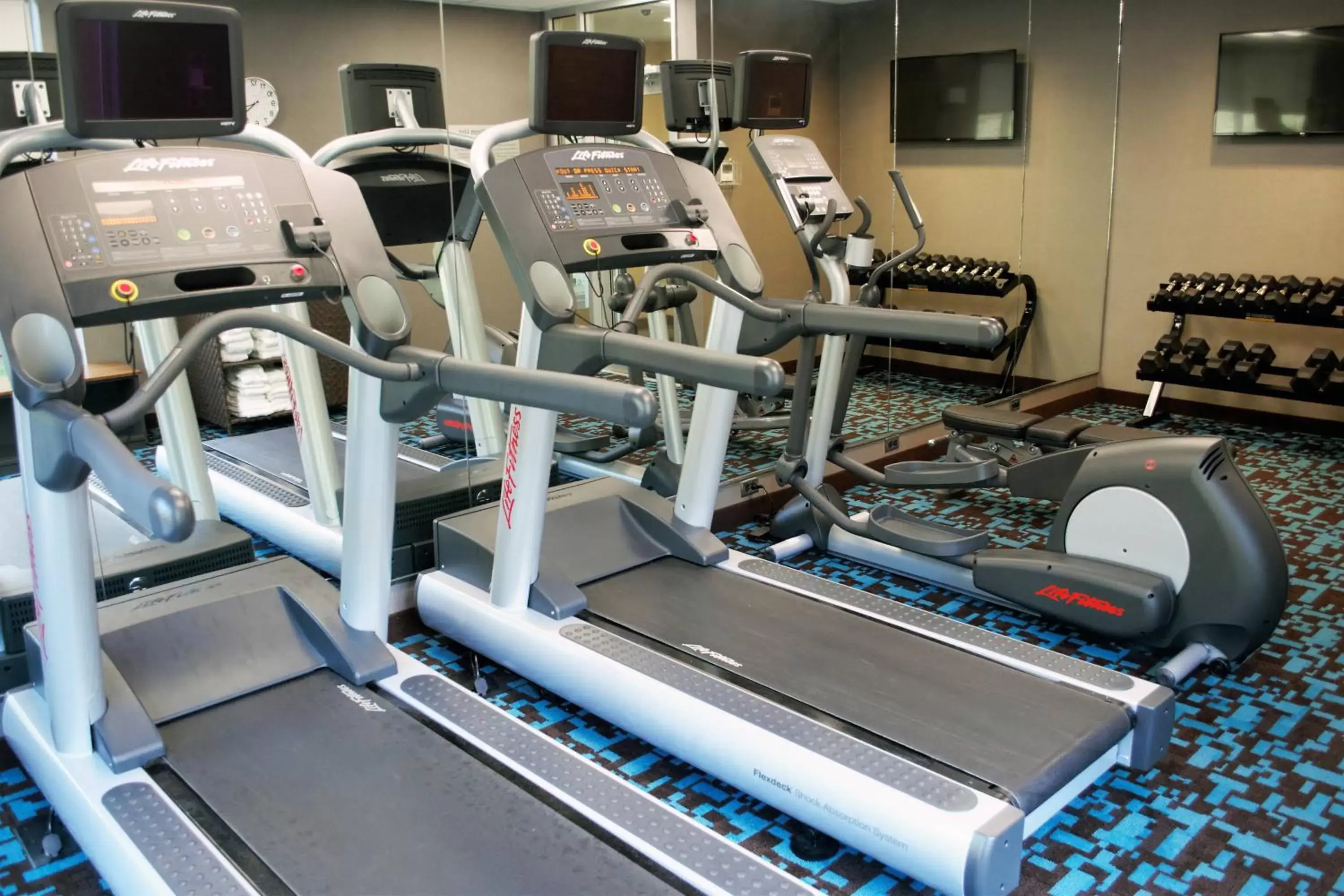 Fitness centre/facilities, Fitness Center/Facilities in Fairfield Inn & Suites by Marriott Stroudsburg Bartonsville/Poconos