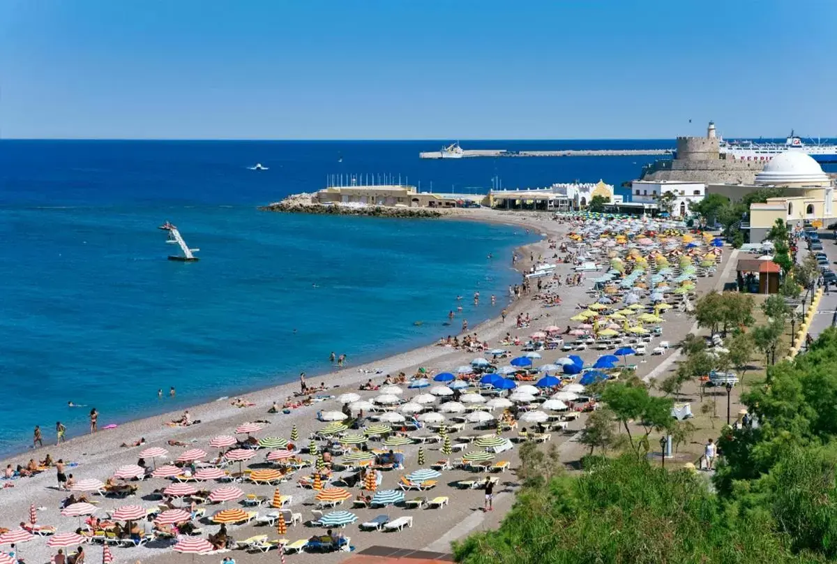 Nearby landmark, Beach in Mediterranean Hotel