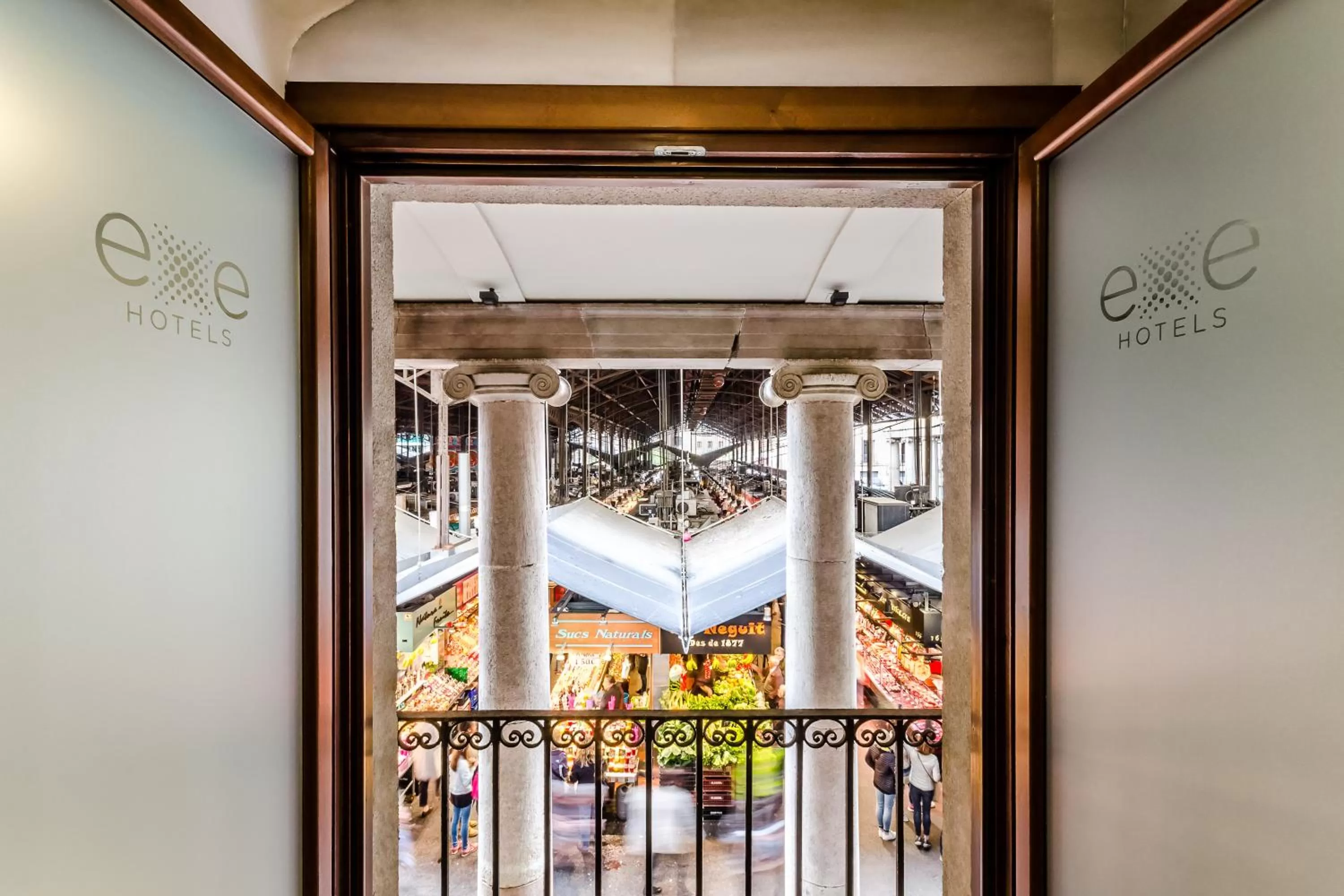 View (from property/room) in Exe Ramblas Boquería