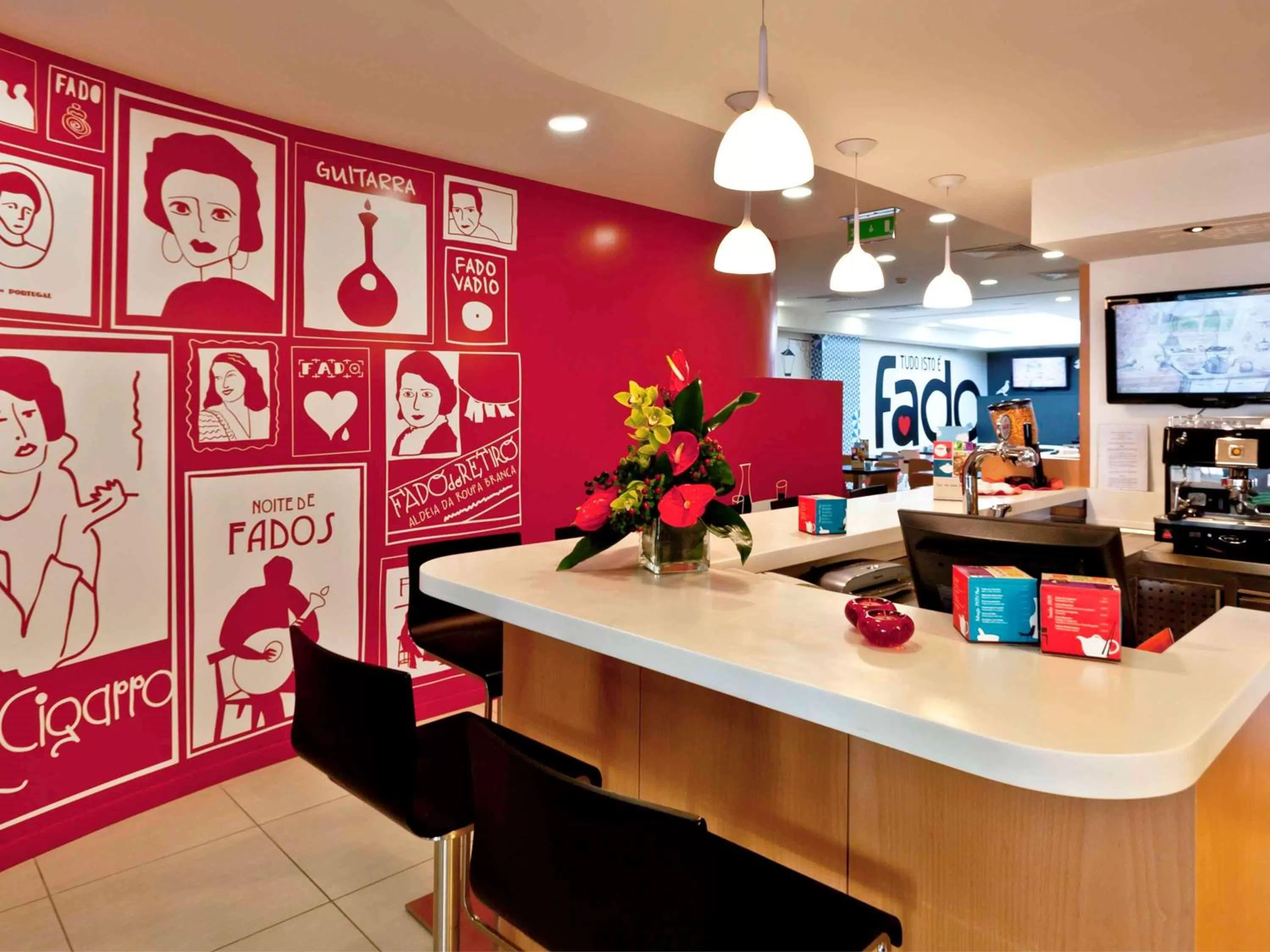 Lounge or bar in Hotel ibis Lisboa Liberdade