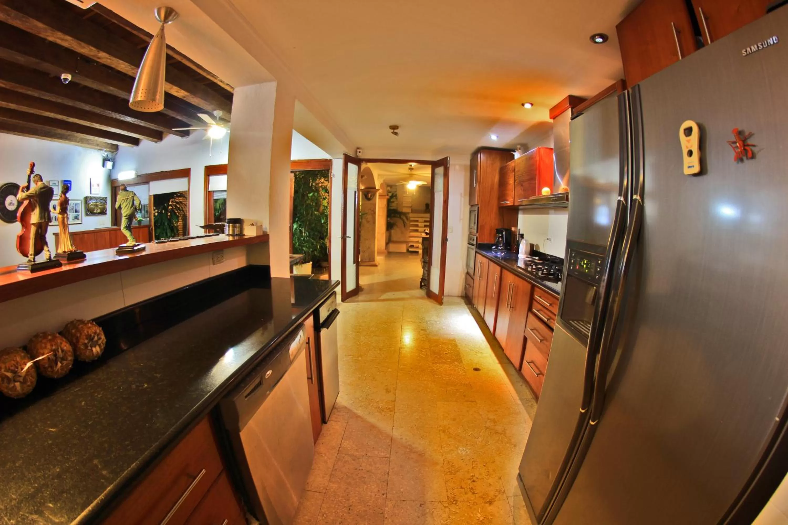 Kitchen or kitchenette in Hotel Casa Gloria Boutique
