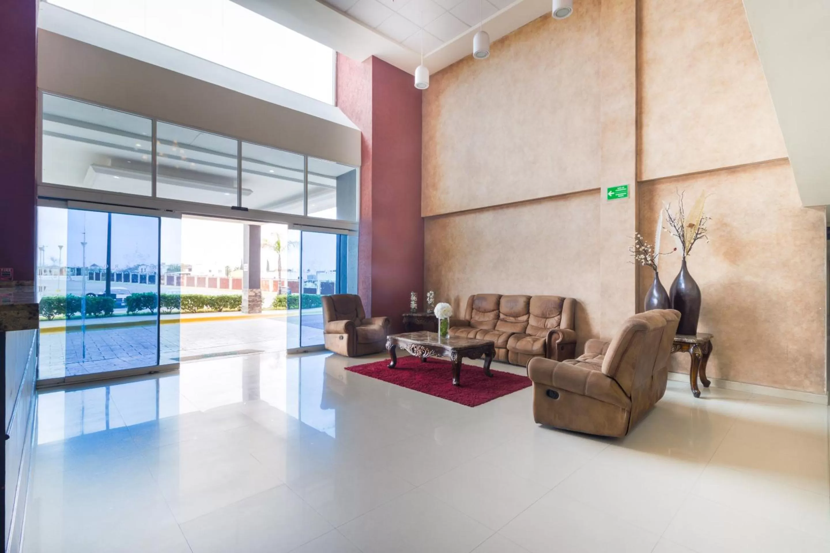Lobby or reception, Lobby/Reception in Capital O Hotel Herederos, Piedras Negras