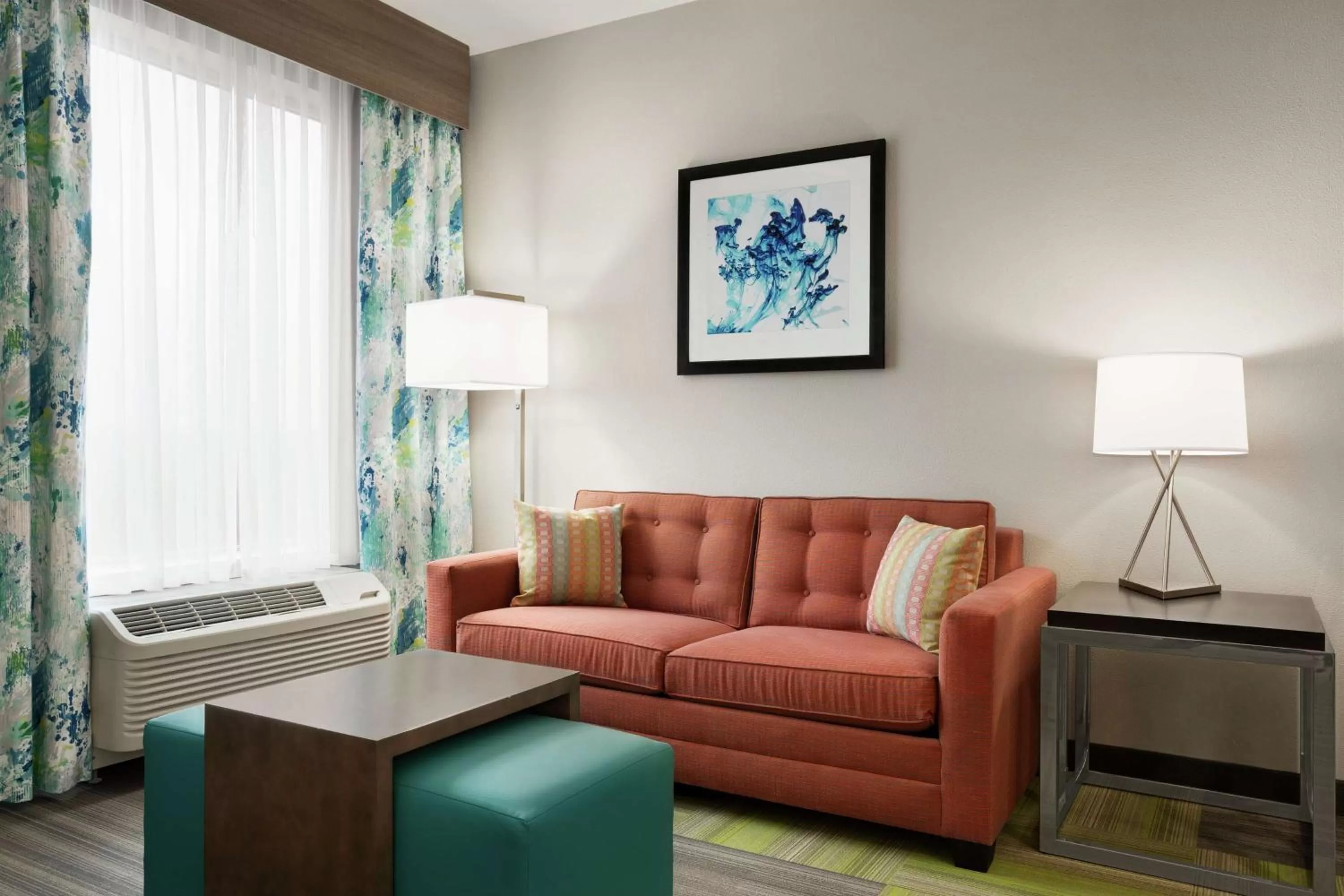 Living room in Homewood Suites By Hilton Florence