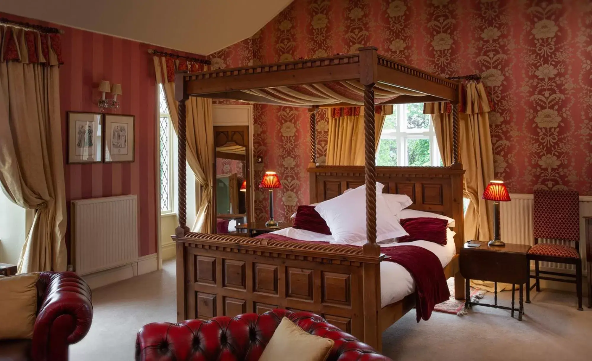 Bedroom in Augill Castle