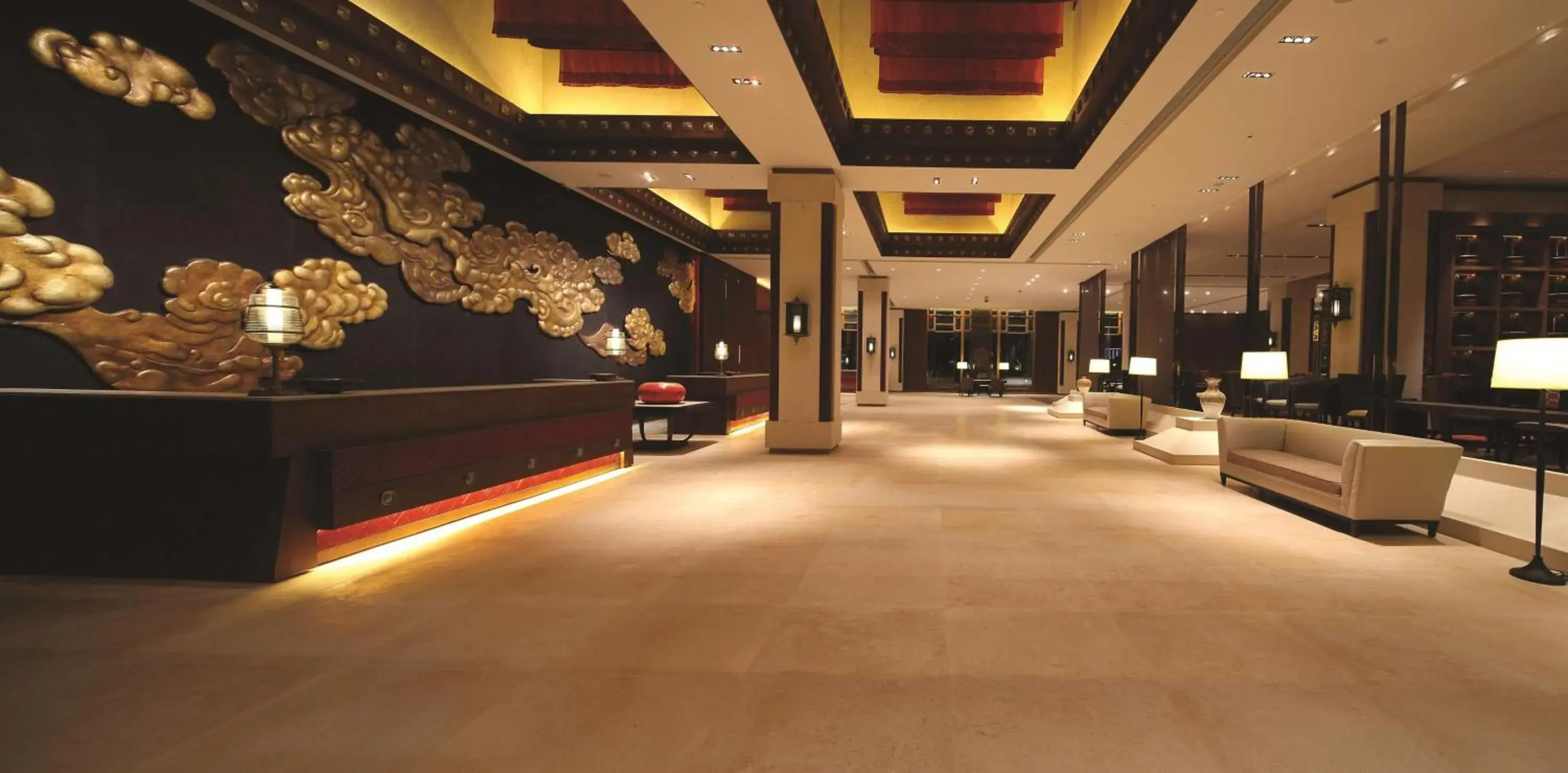 Lobby or reception, Lobby/Reception in Shangri-La Lhasa