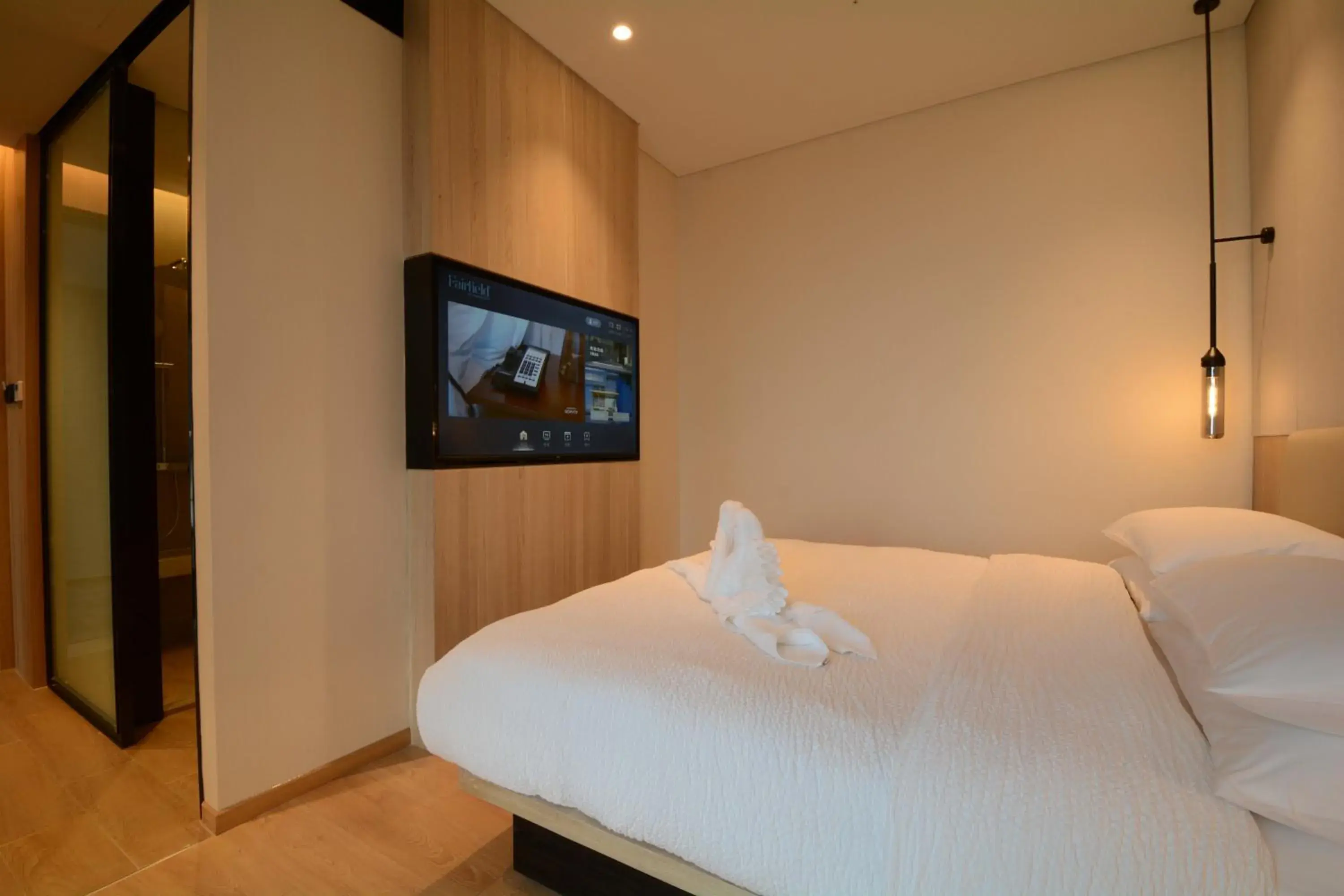 Property building, Bed in Fairfield by Marriott Beijing Haidian