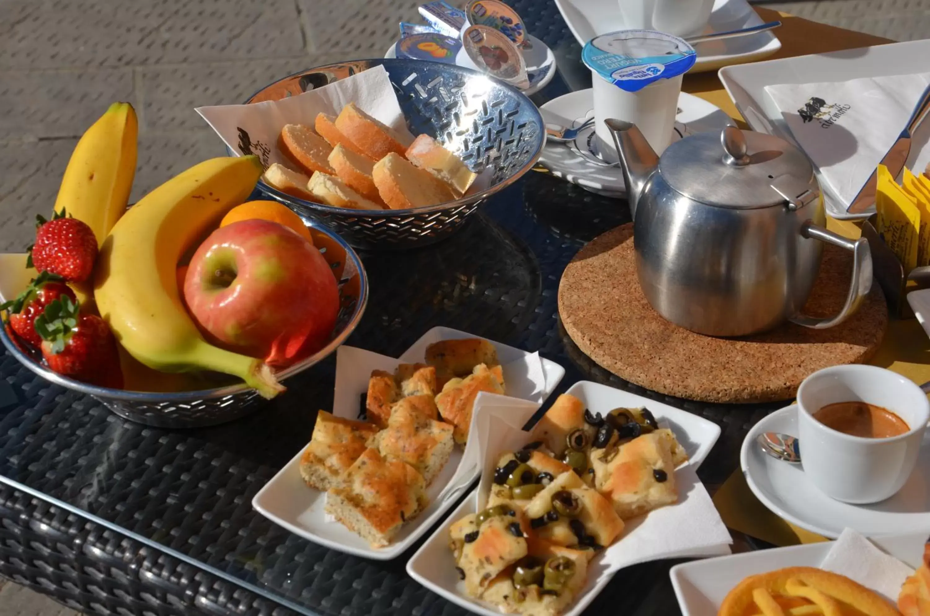 Food and drinks in I Tre Merli Locanda