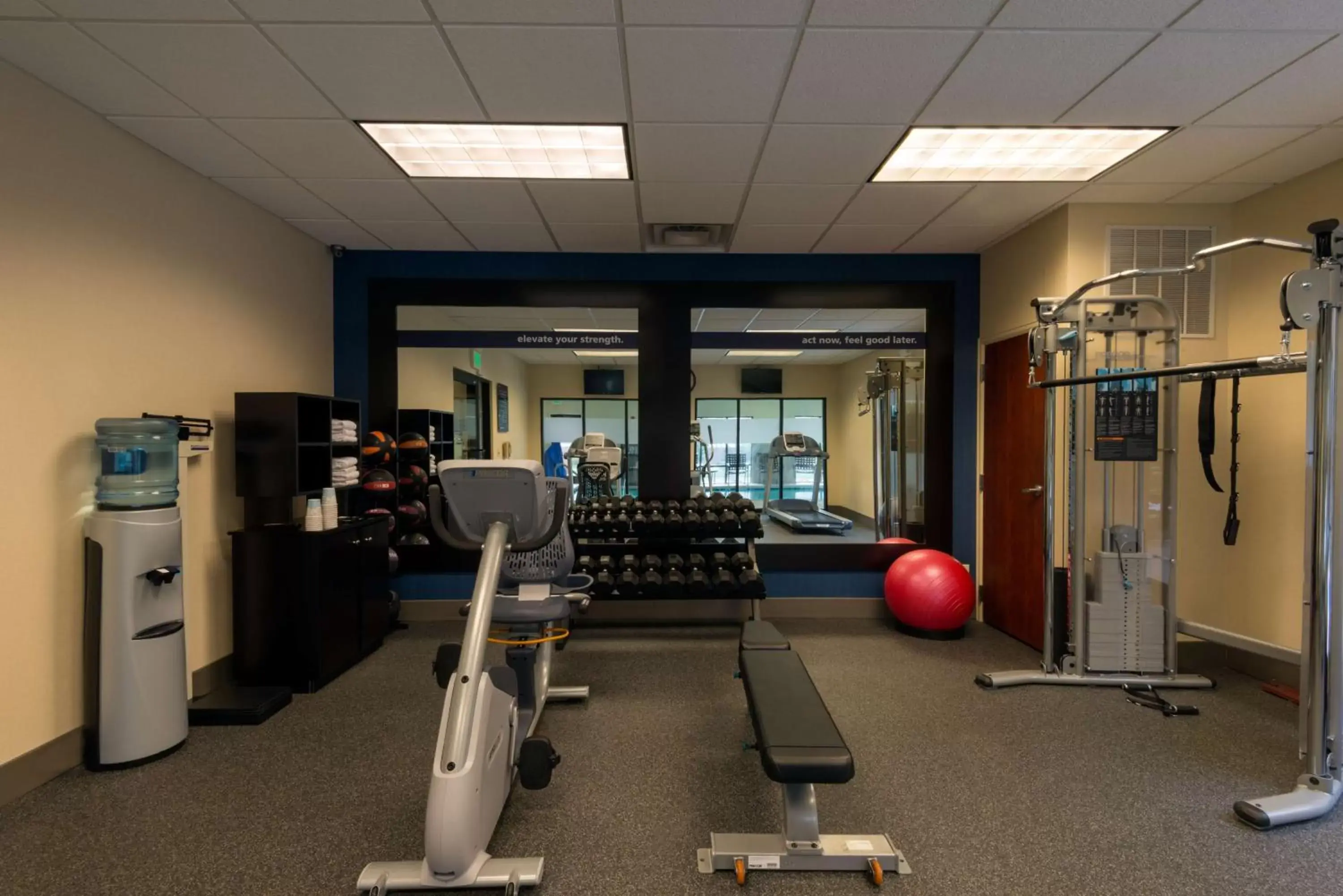 Fitness centre/facilities, Fitness Center/Facilities in Hampton Inn & Suites Colorado Springs-Air Force Academy/I-25 North