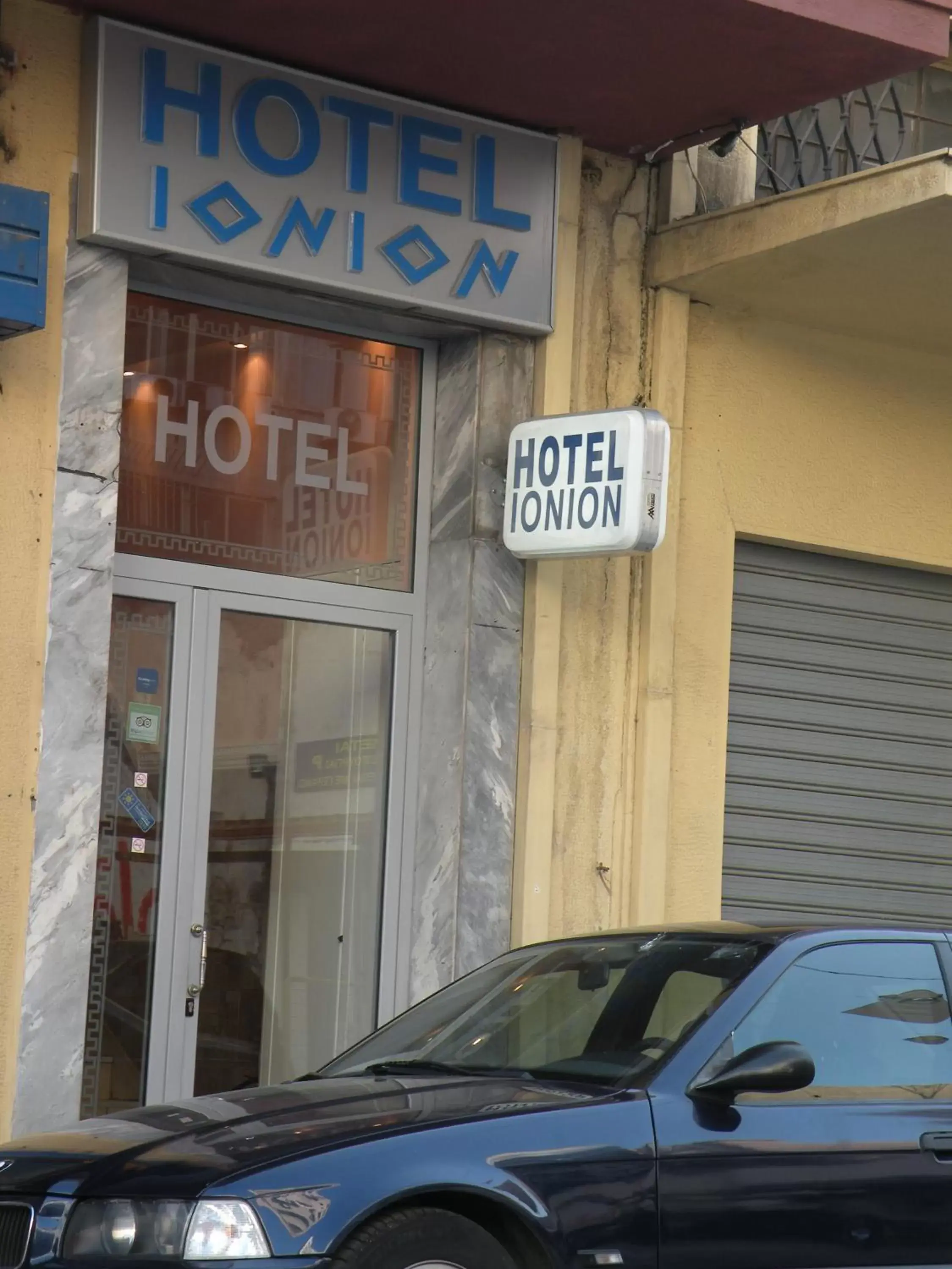 Facade/entrance in Hotel Ionion