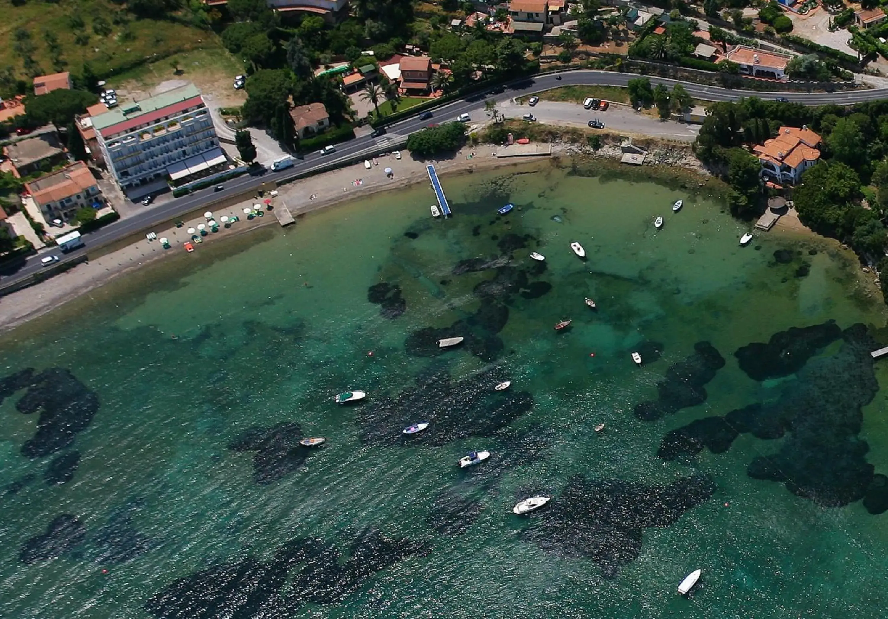 Spring, Bird's-eye View in Baia D'Argento