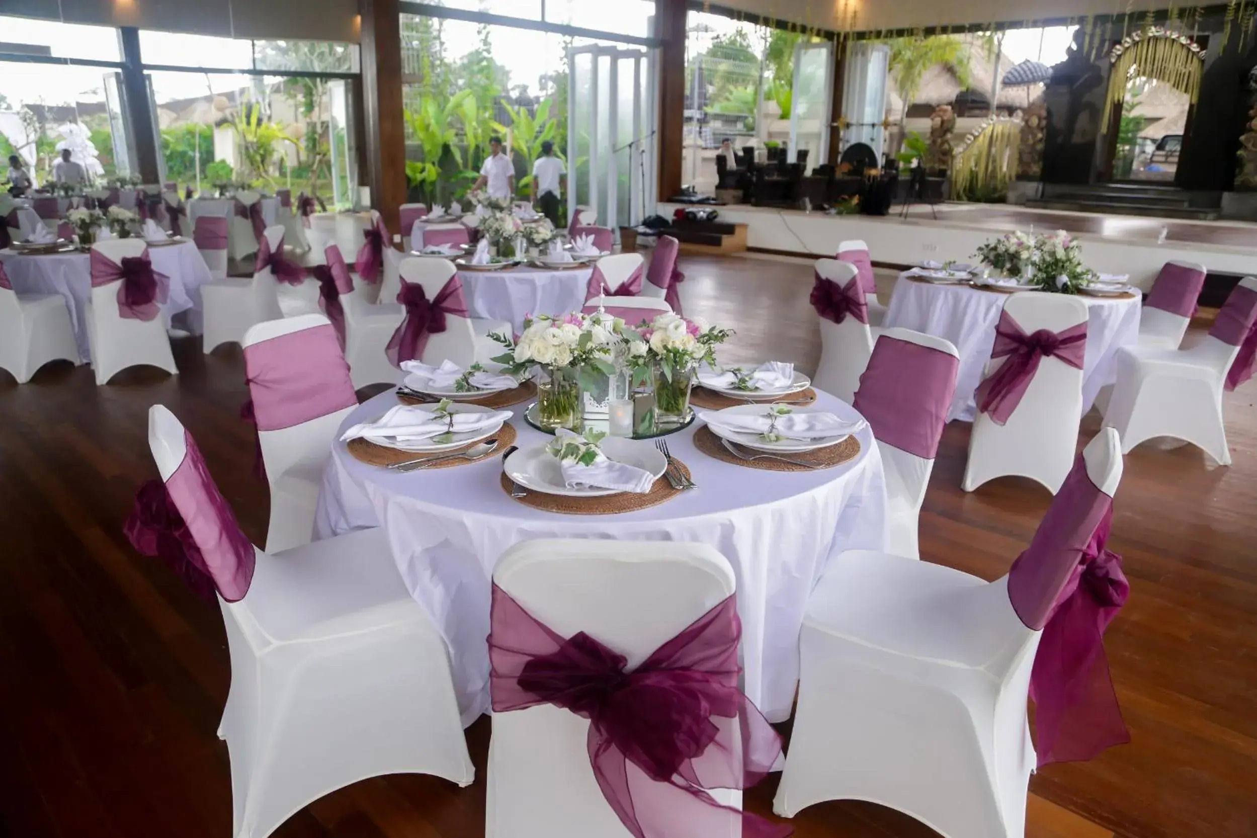 Decorative detail, Banquet Facilities in Alam Puisi Villa Ubud