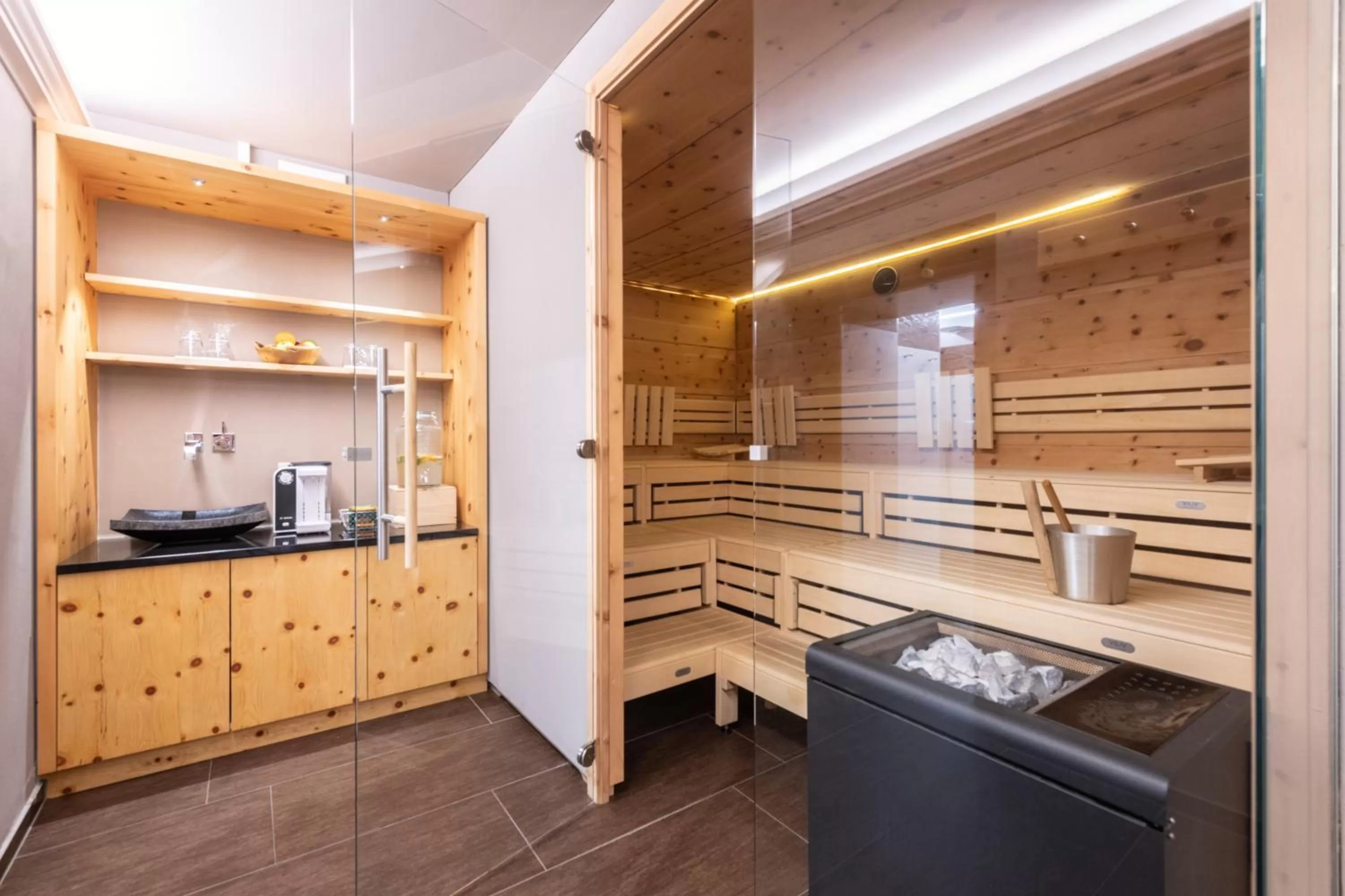 Sauna in La Tgoma - Hotel & Restaurant