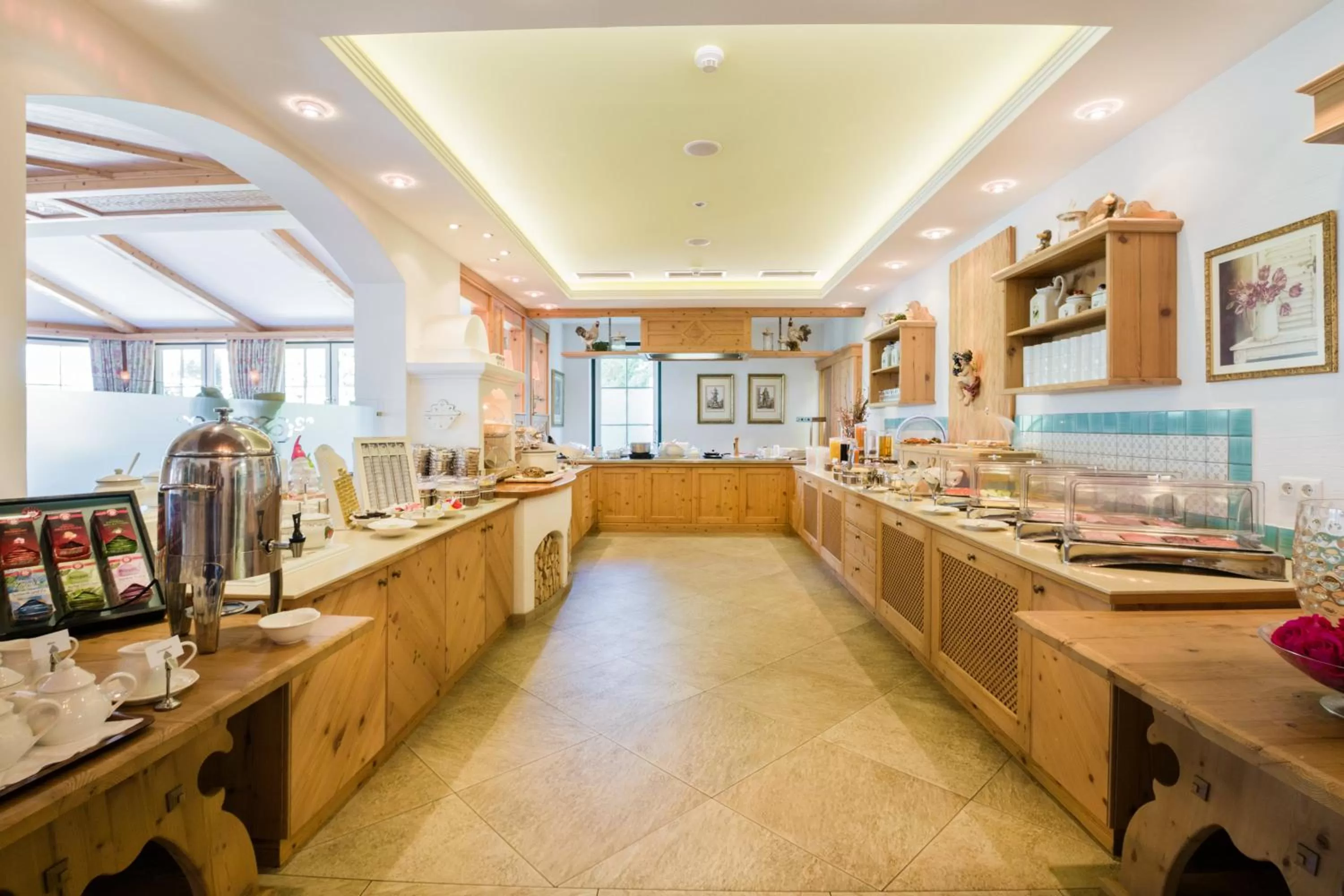 Buffet breakfast in Hotel AlpenSchlössl