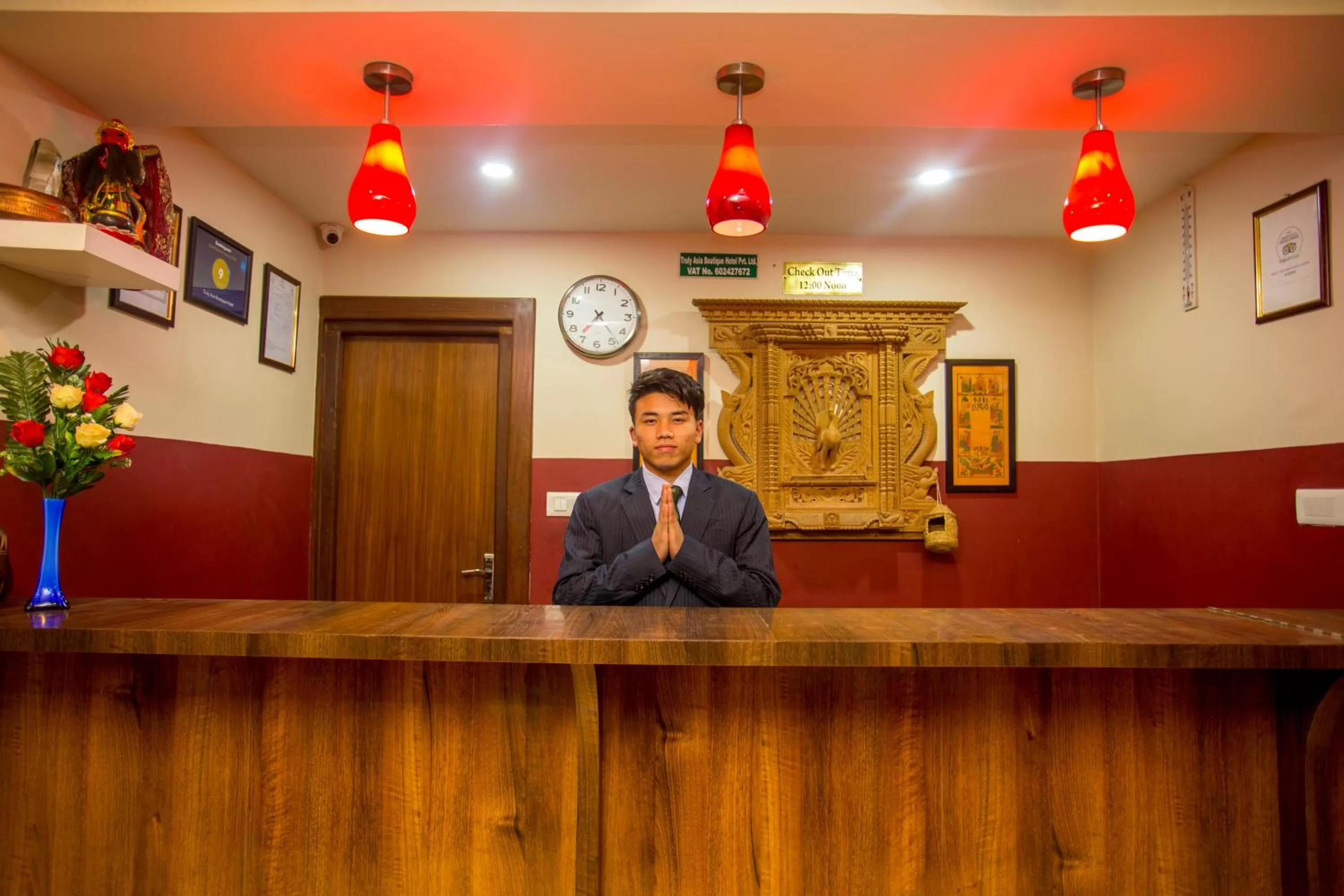 Lobby or reception in Truly Asia Boutique Hotel