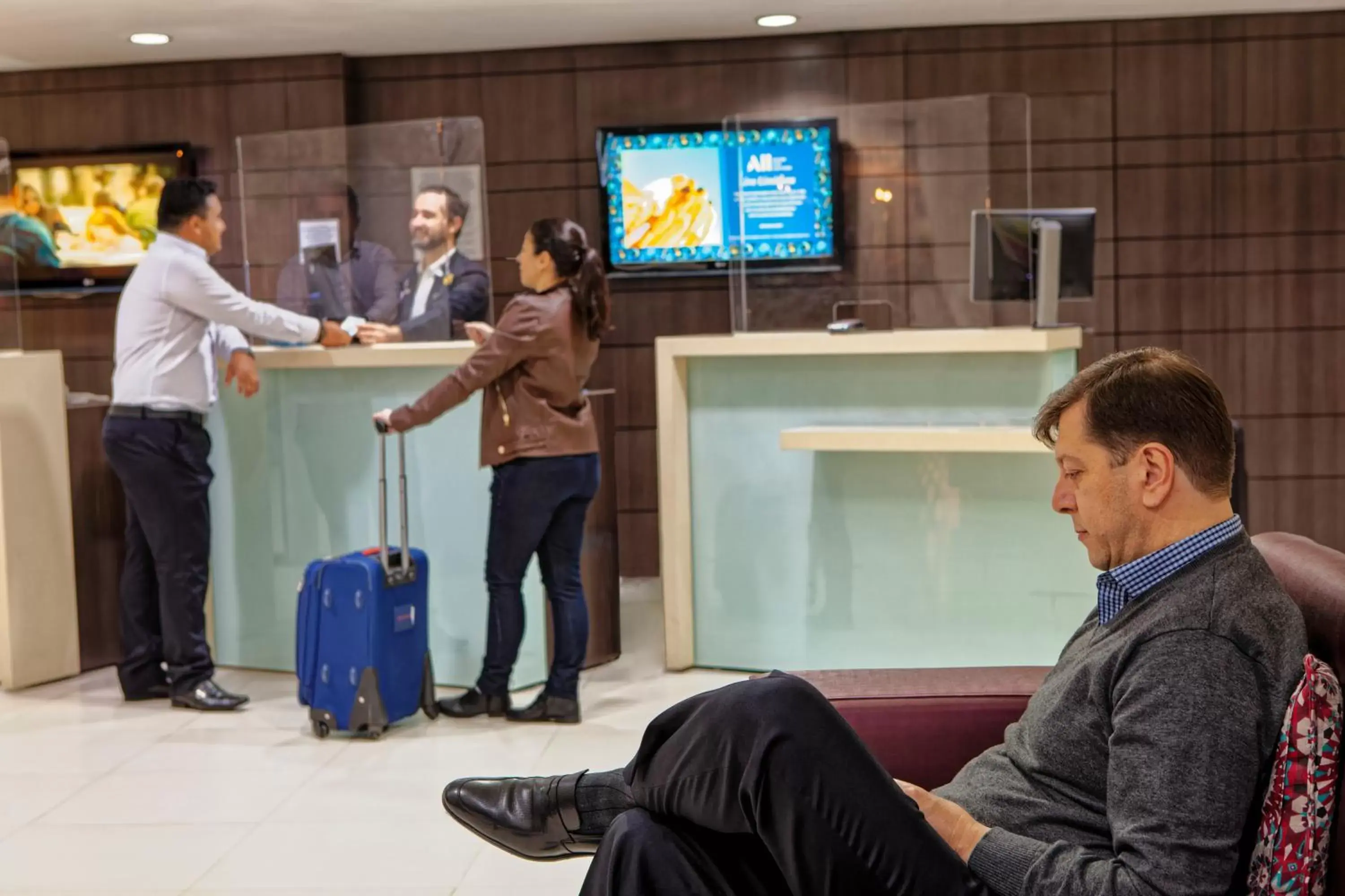 Lobby or reception in Novotel Sao Jose dos Campos