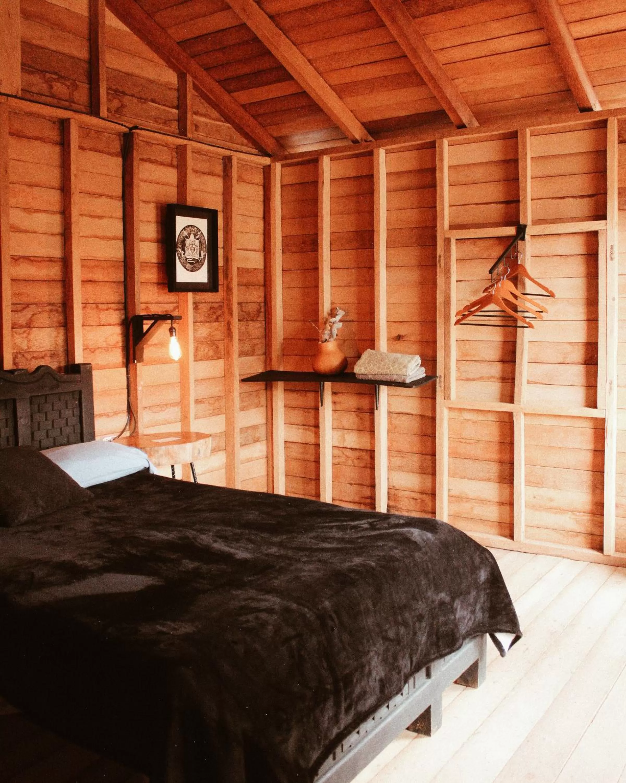 Bedroom, Bed in Cabañas Campestres El Naranjo
