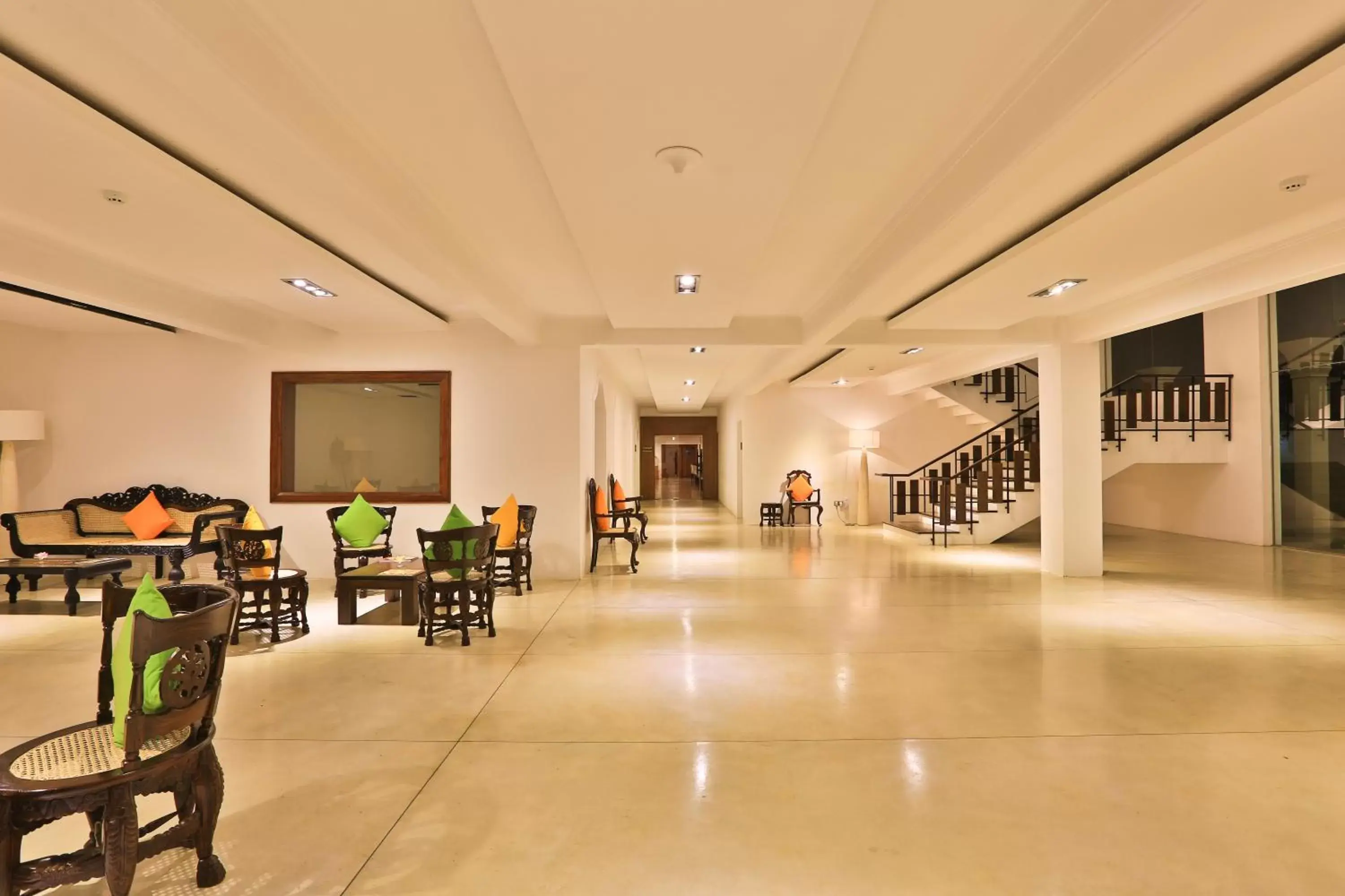 Lobby or reception in Rajarata Hotel Anuradhapura