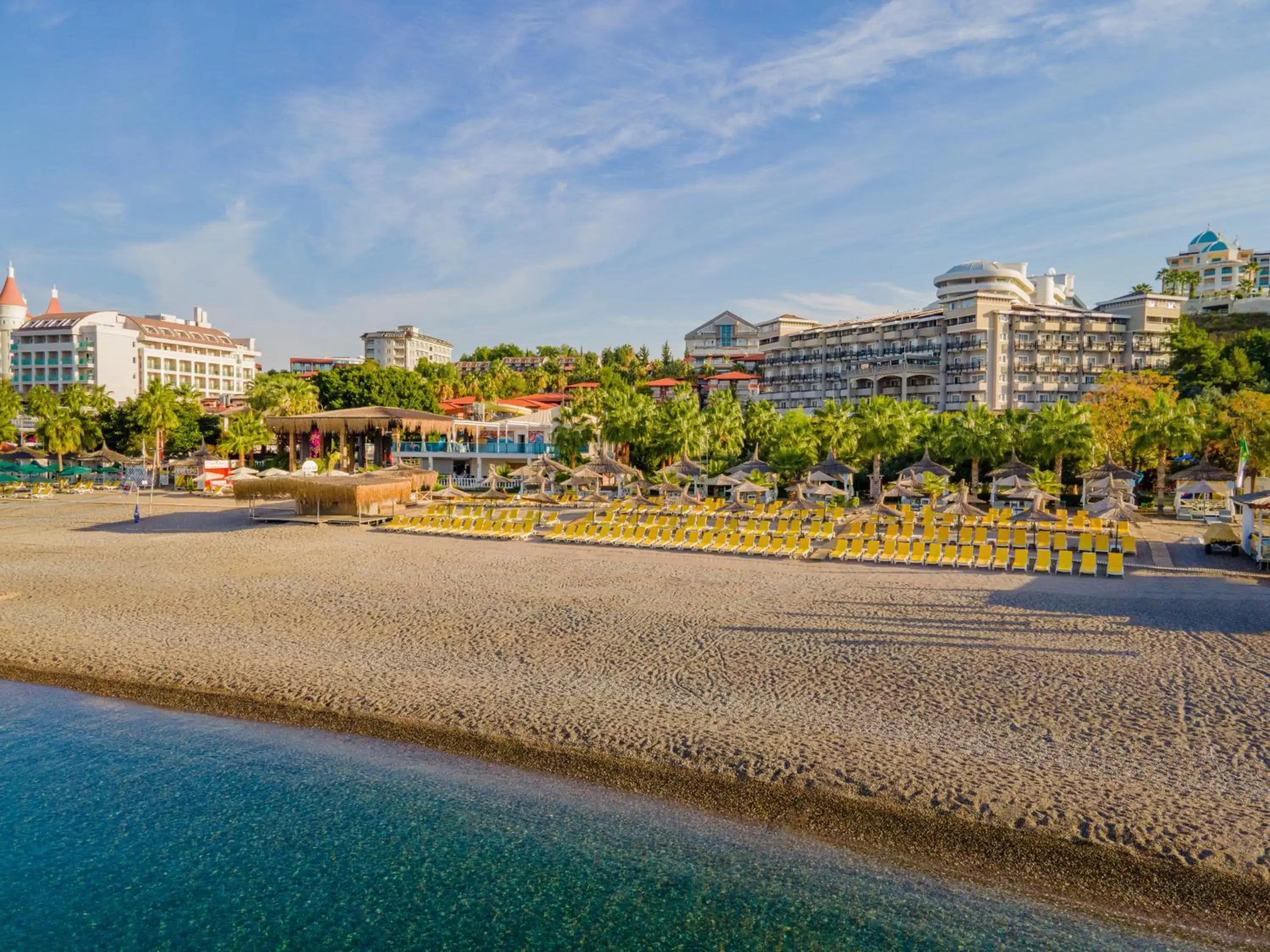 Beach in Justiniano Deluxe Resort