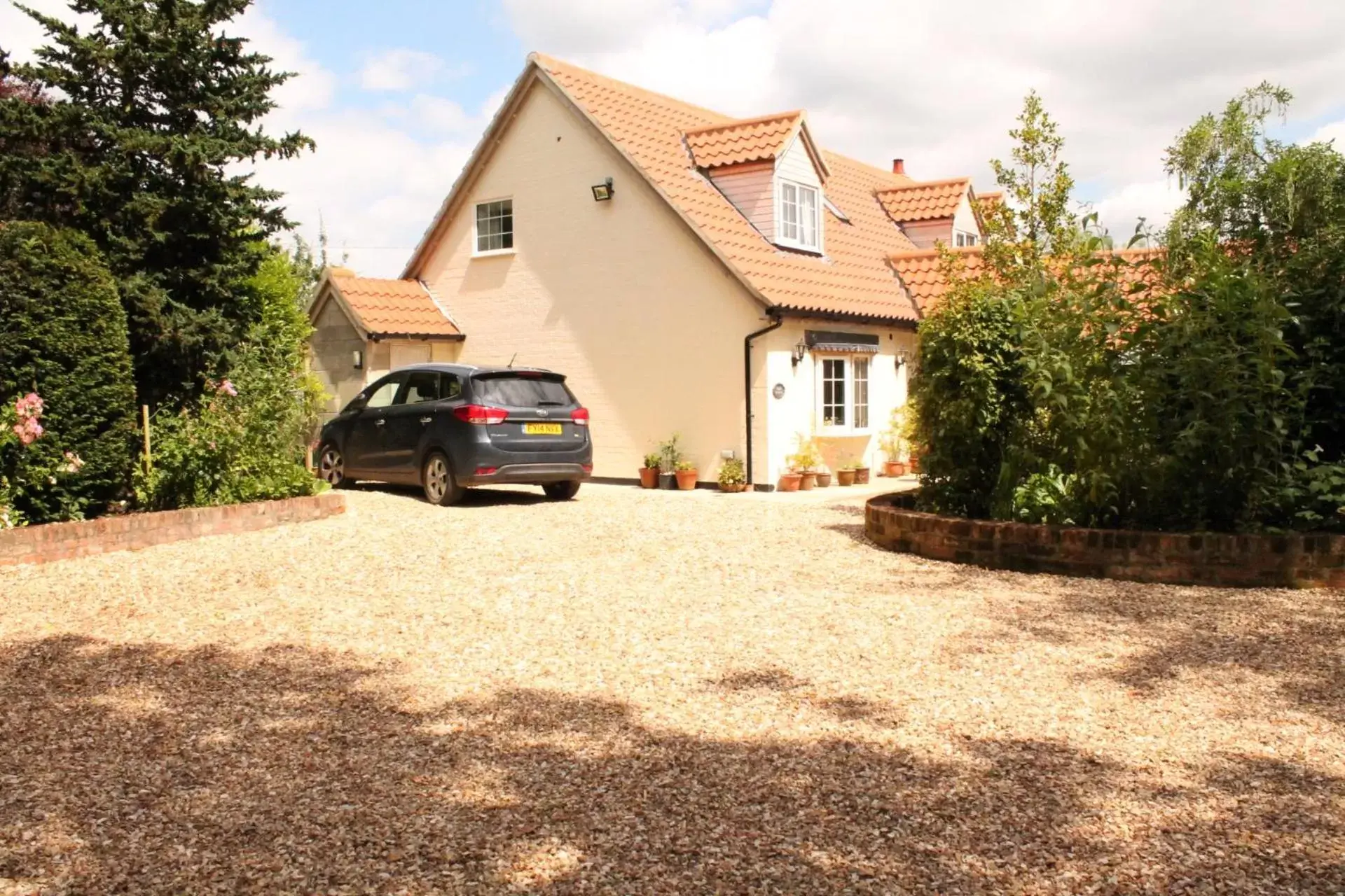 Property Building in White Cottage B and B