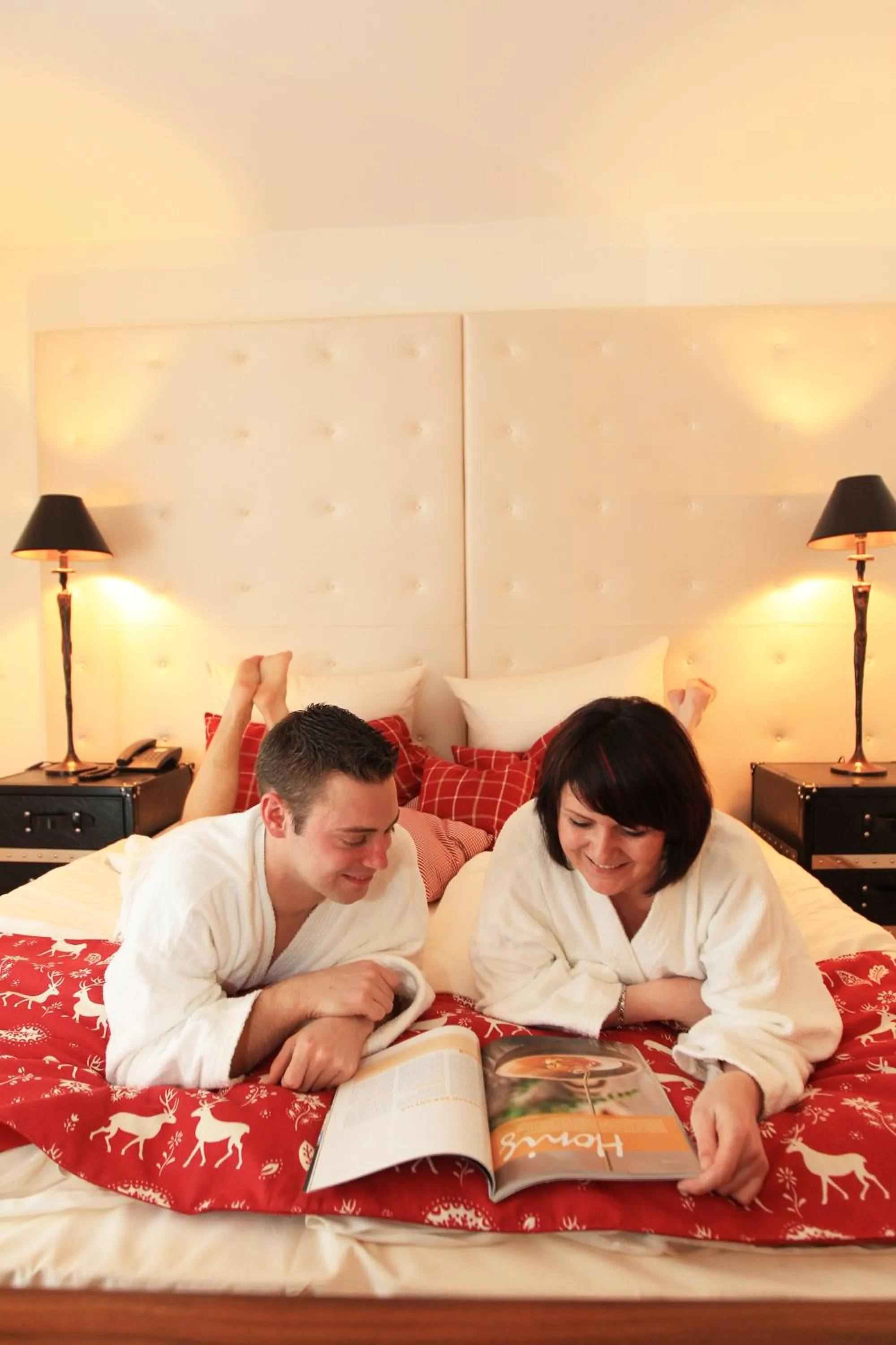 People, Bed in Hotel Rheinpark Rees