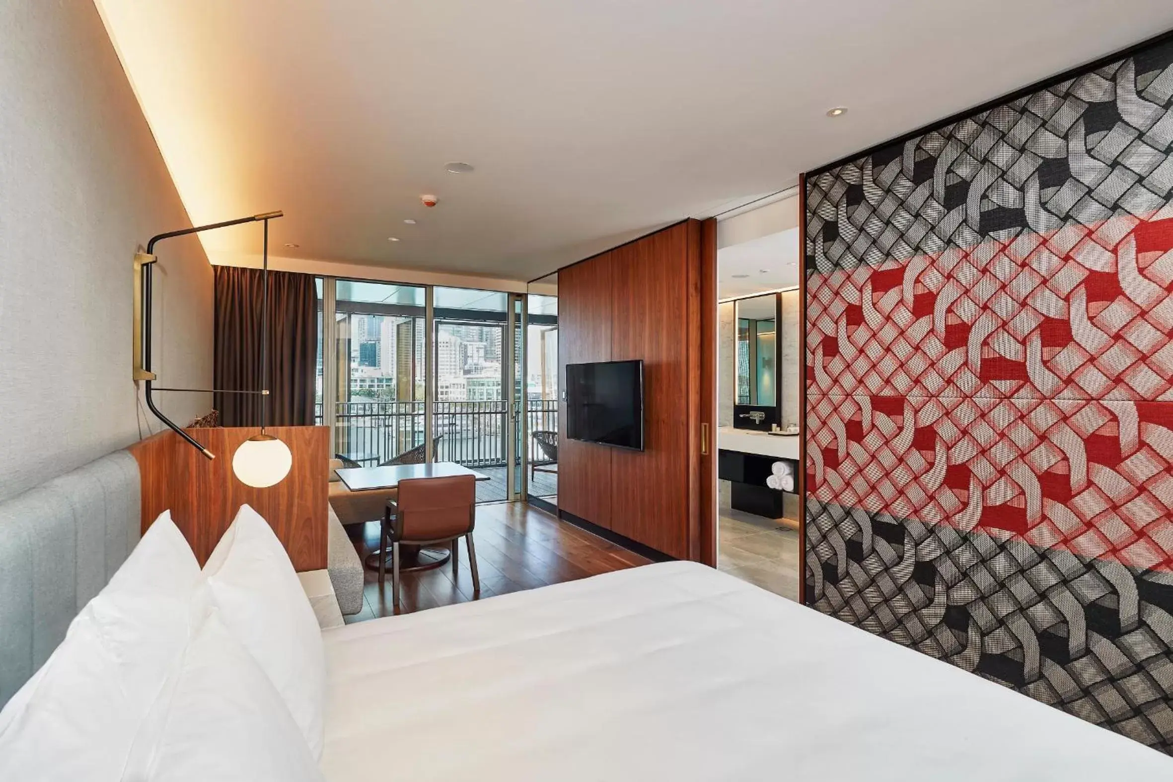 Bedroom in Park Hyatt Auckland