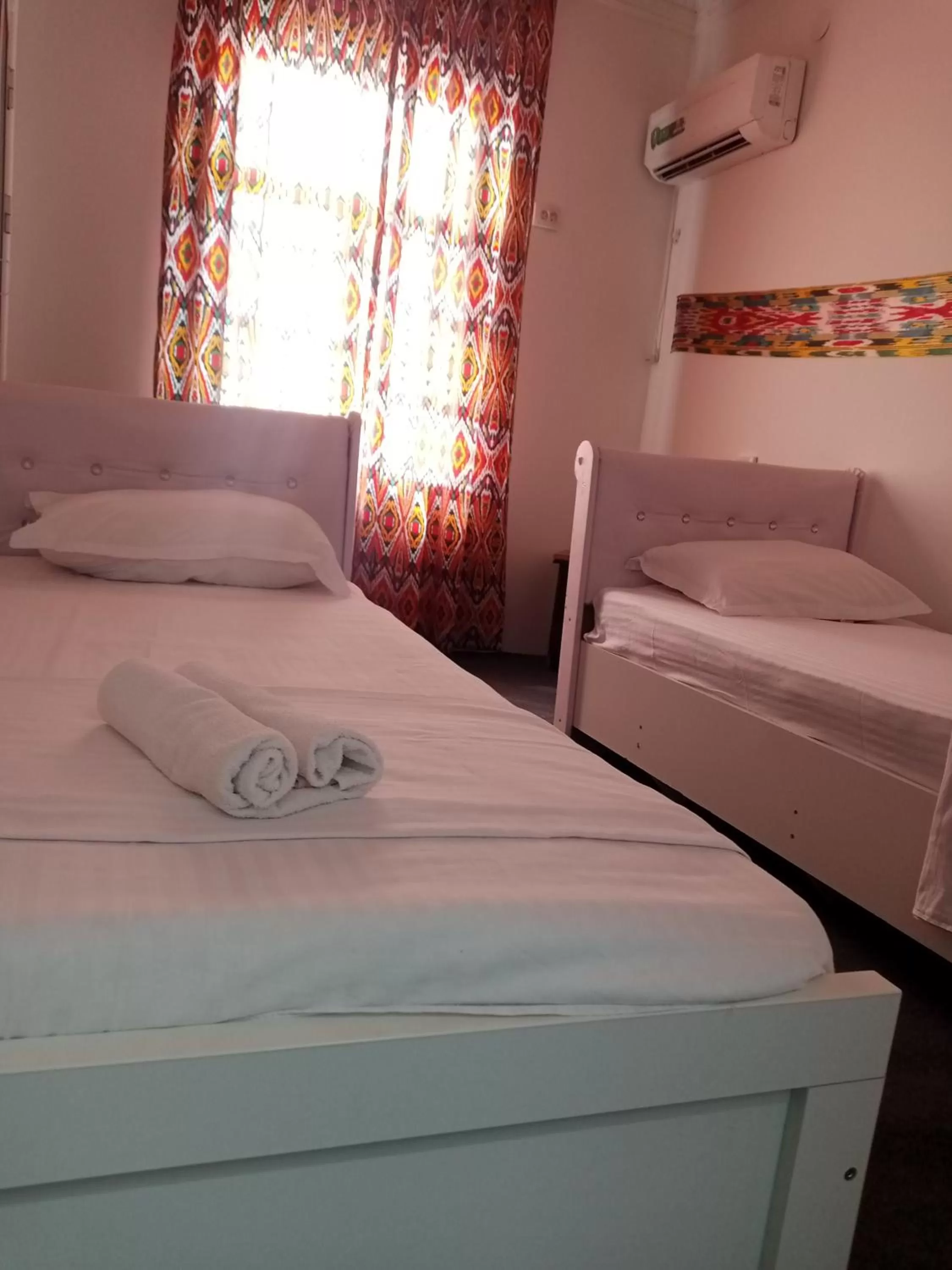 Bed in Hotel Uncle Kolya Boutique