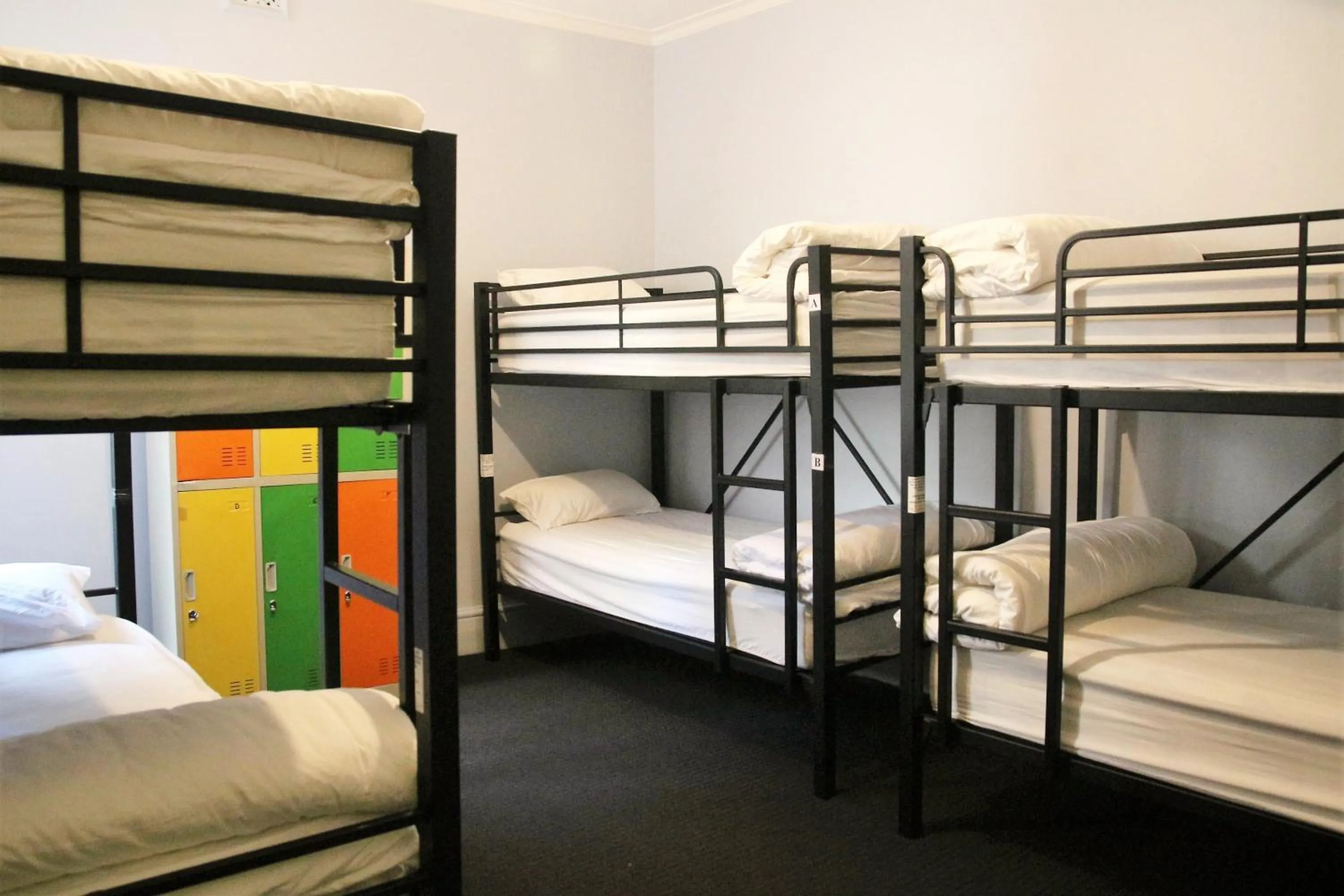 Bed in Backpackers Imperial Hotel