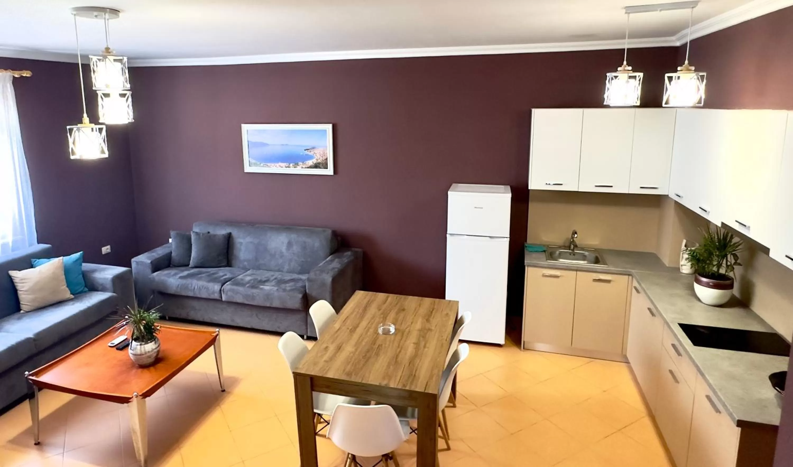 Kitchen or kitchenette in FAMILY SUITE RESIDENCE