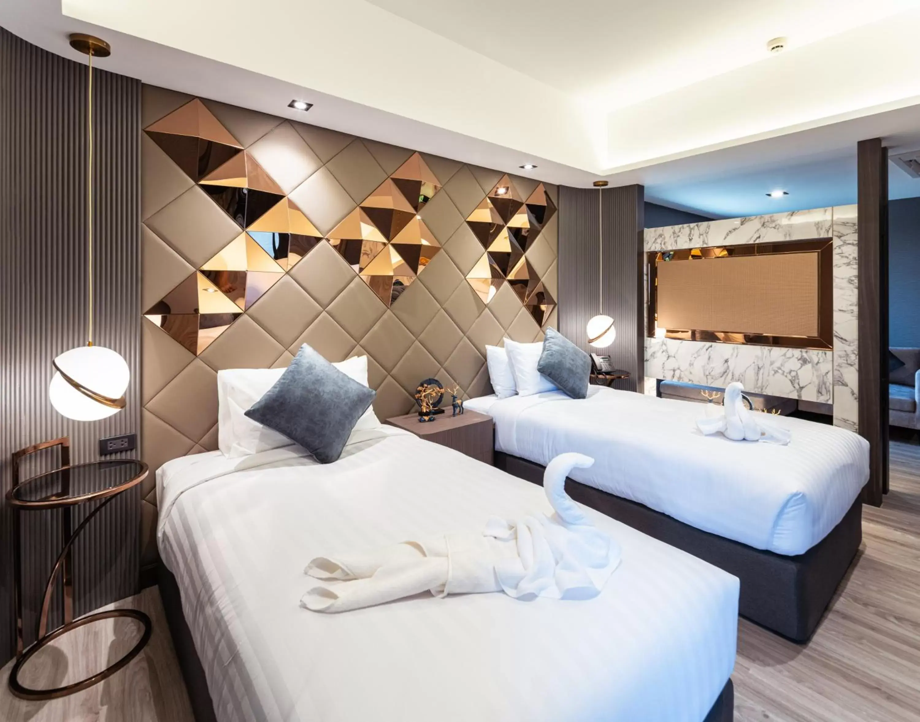 Bedroom, Bed in The One Smart Living Bedroom, Bed in The One Smart Living