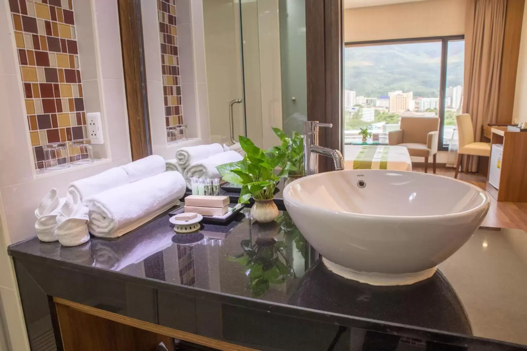 Bathroom in Chiangmai Grandview Hotel & Convention Center - SHA Extra Plus