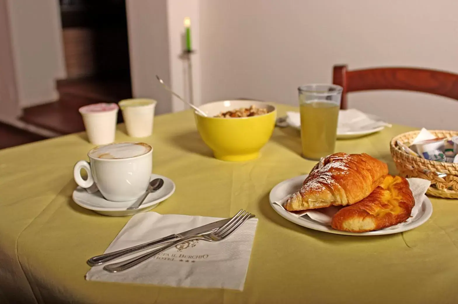 Food close-up, Breakfast in Tenuta Il Burchio