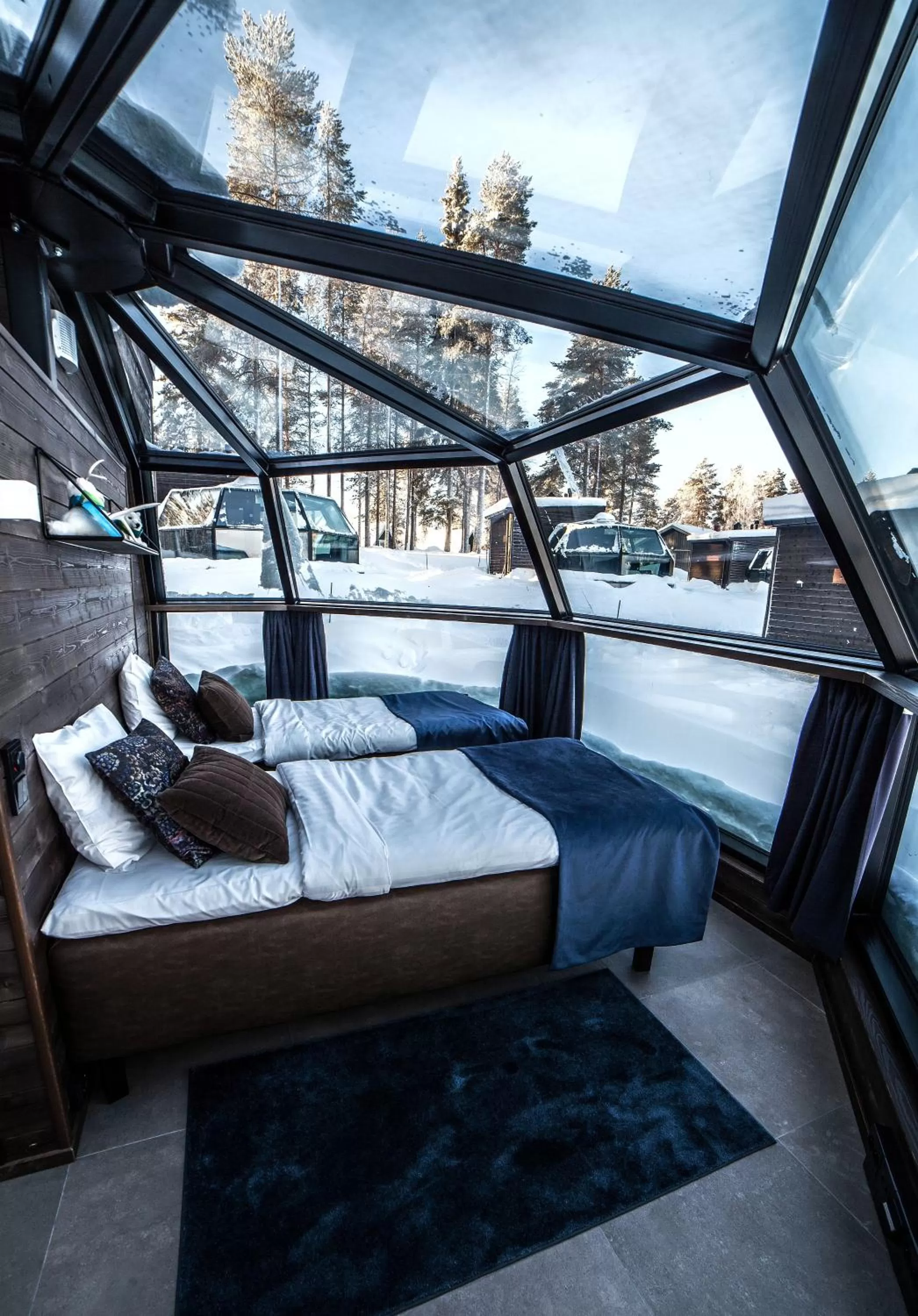 Winter, Bed in Ranua Resort Arctic Igloos