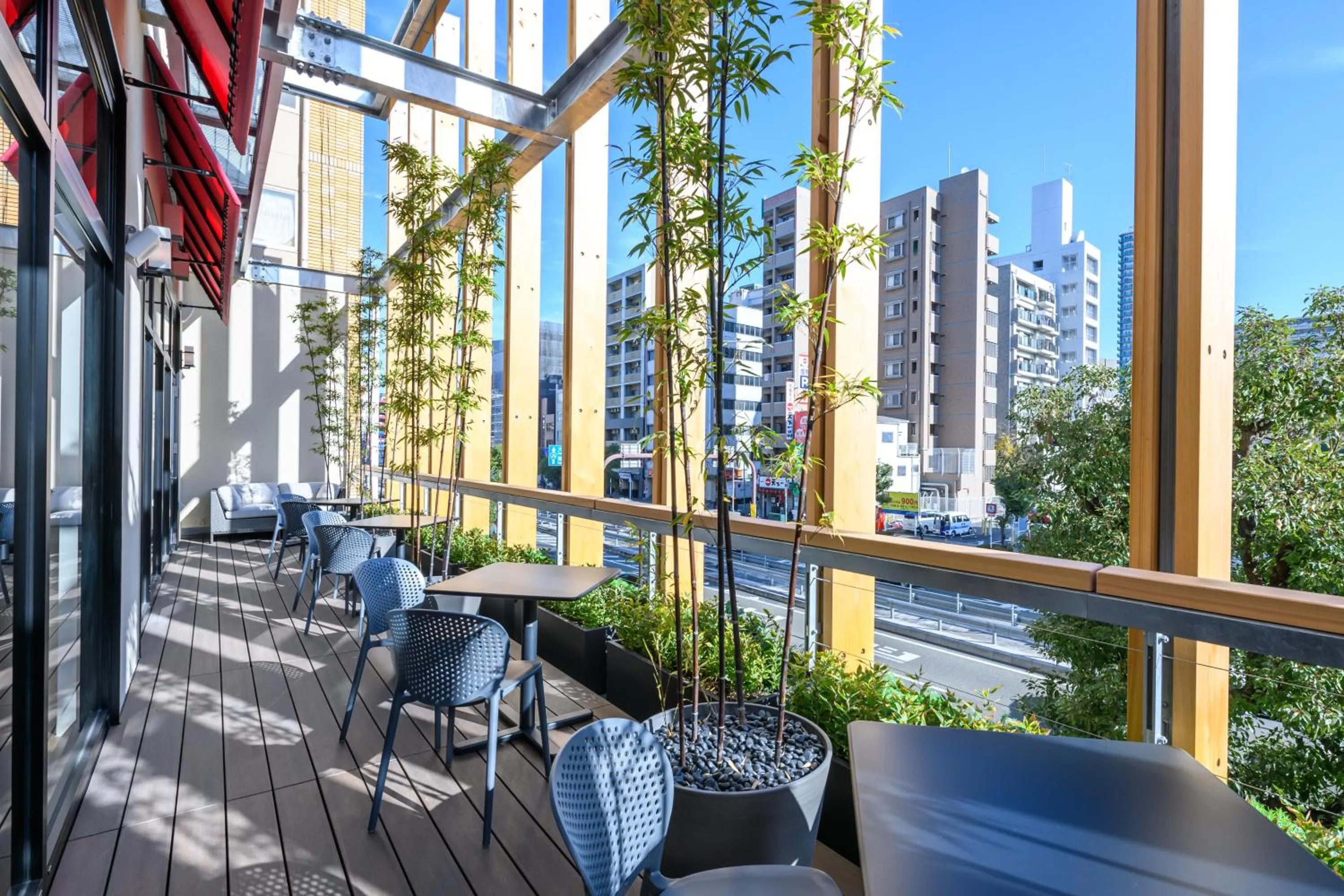 Restaurant/places to eat in Hotel Sobial Namba Daikokucho