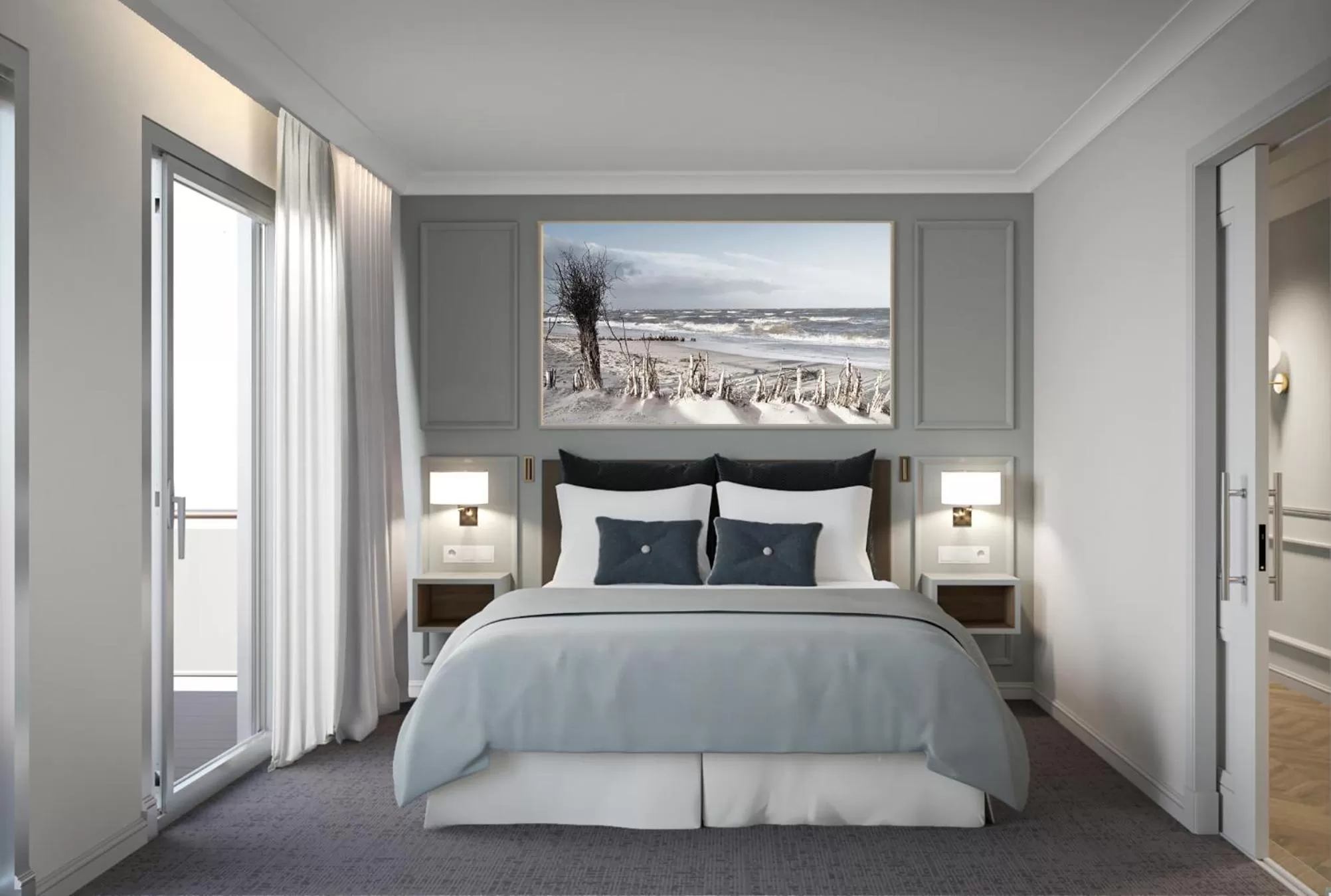 Junior Suite with Balcony in Hotel Strandperle