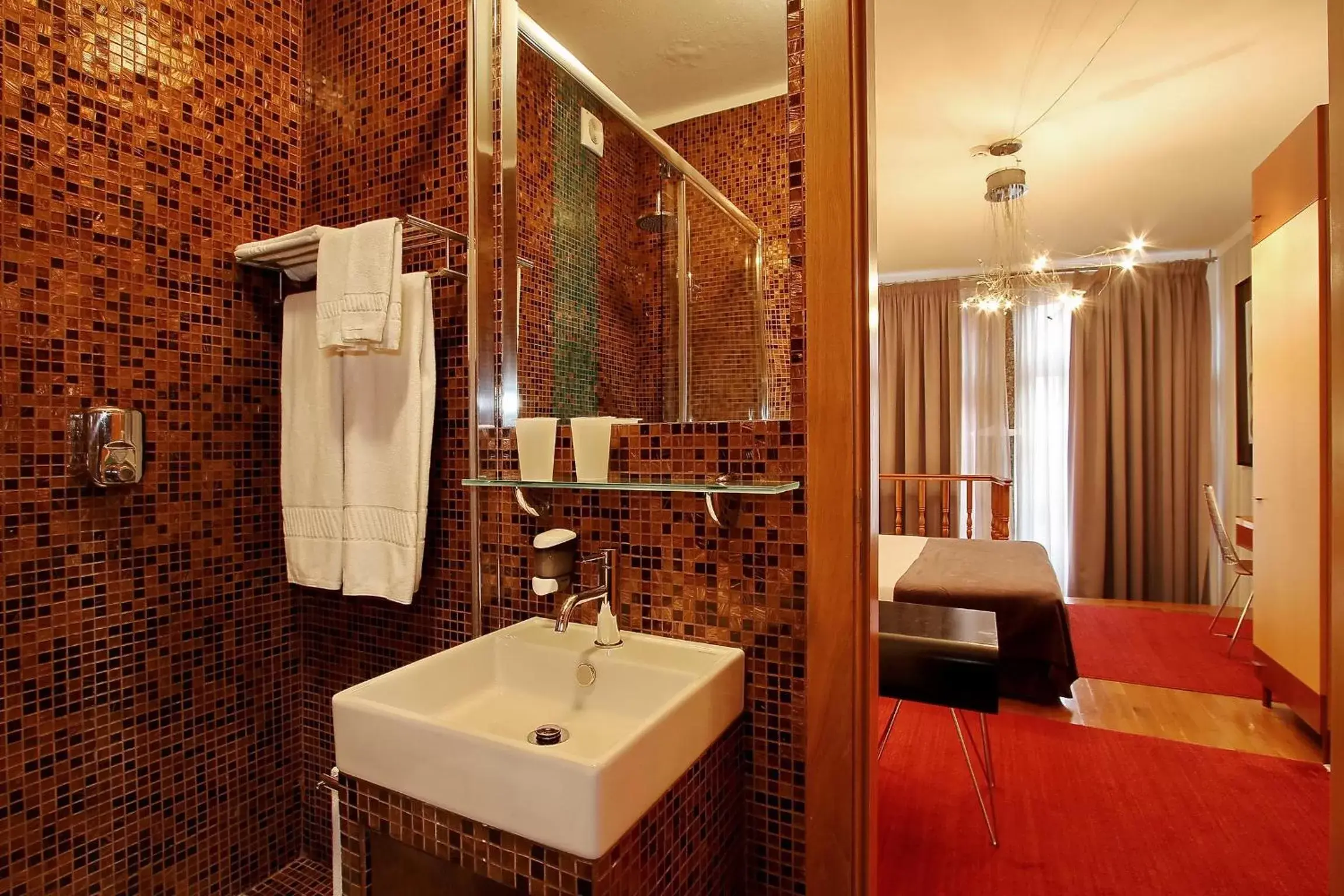 Bathroom in Hotel Mestre de Avis