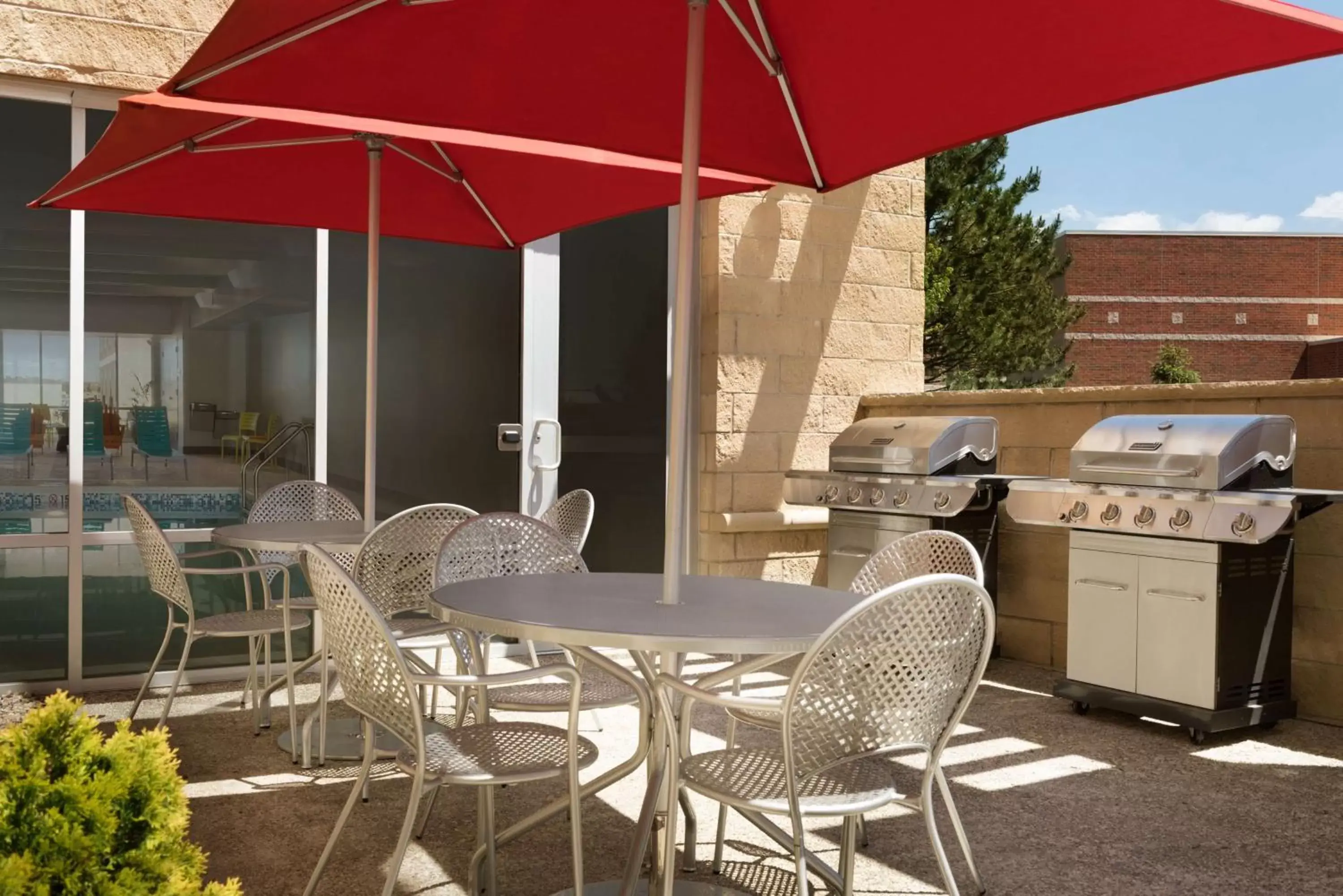 Patio in Home2 Suites By Hilton Middleburg Heights Cleveland