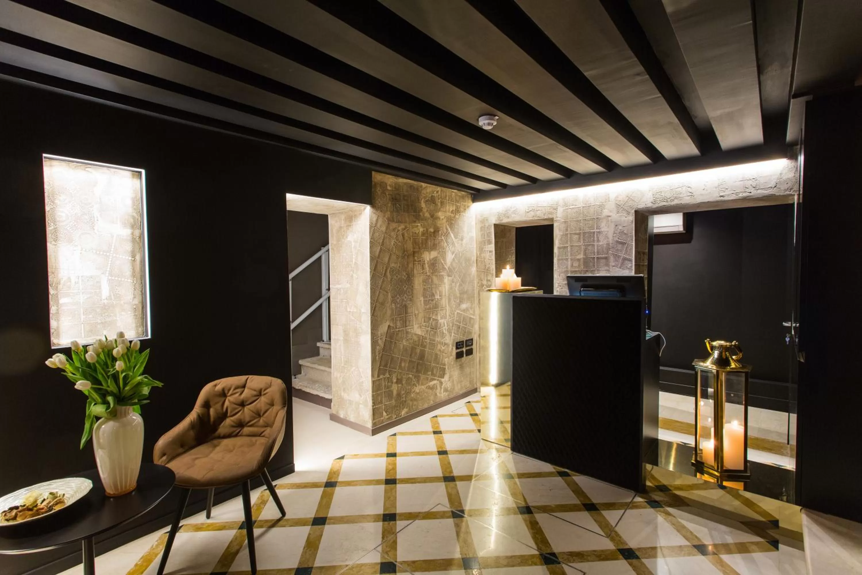 Lobby or reception in Riva del Vin BOUTIQUE HOTEL