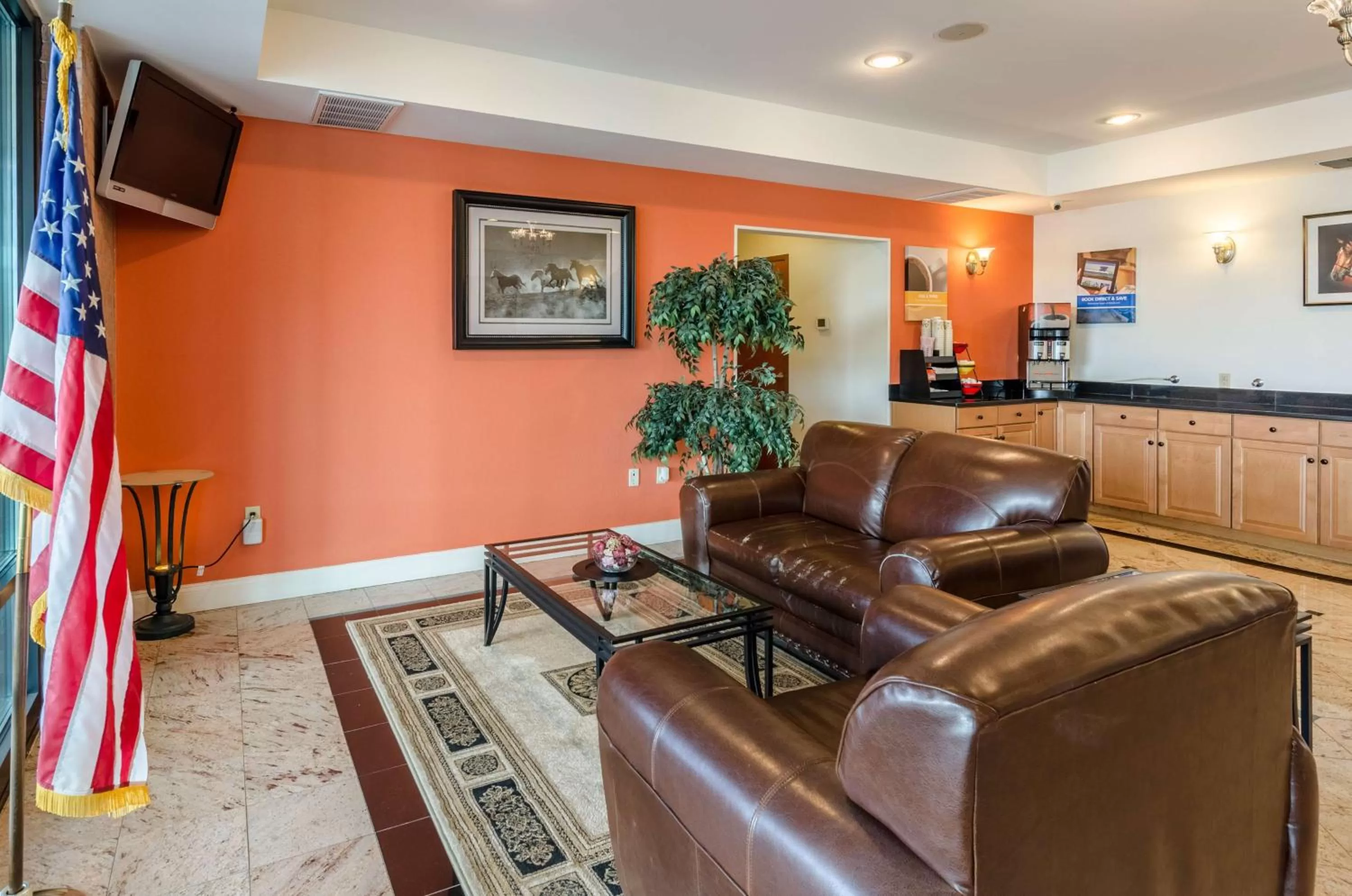 Lobby or reception in Motel 6-Lexington, VA