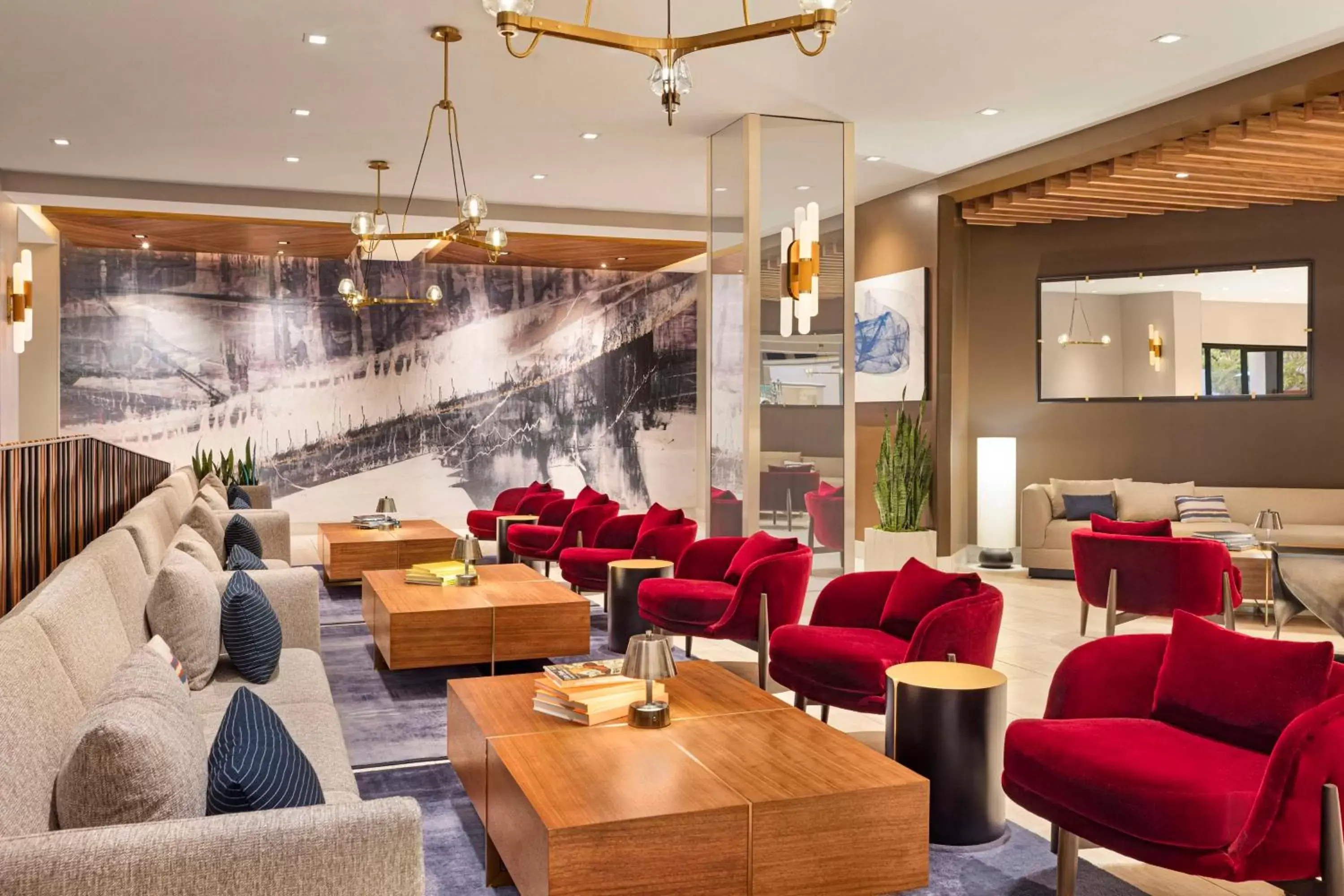 Lobby or reception, Lounge/Bar in Hyatt Centric Santa Clara Silicon Valley