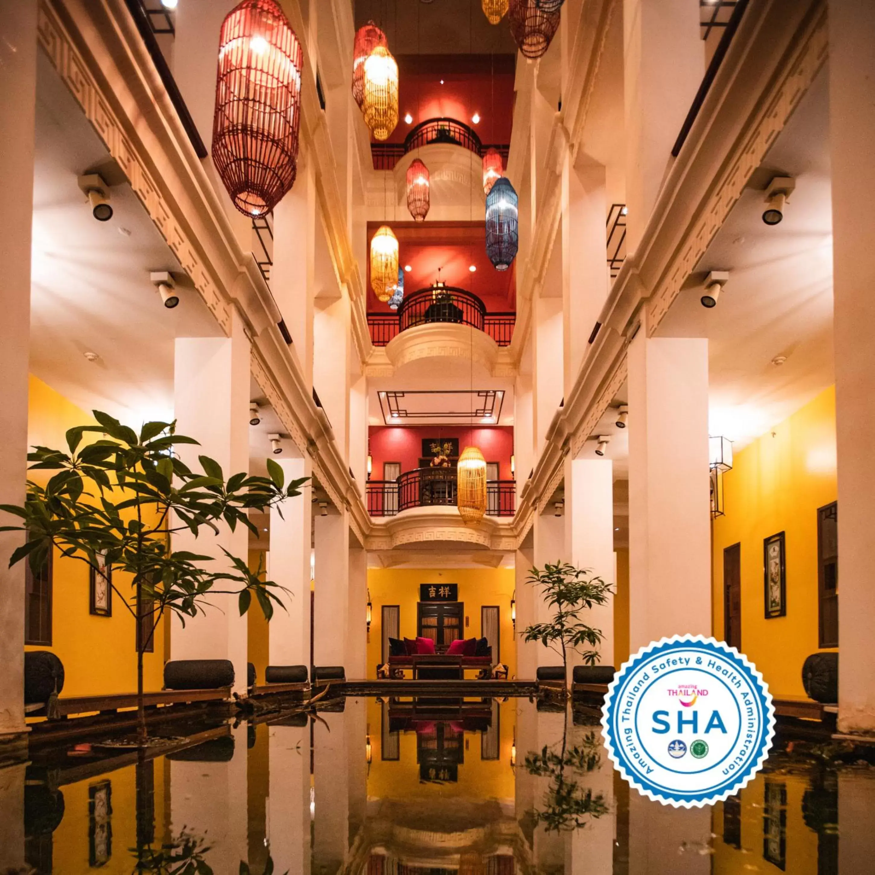 Area and facilities in Shanghai Mansion Bangkok - SHA Extra Plus